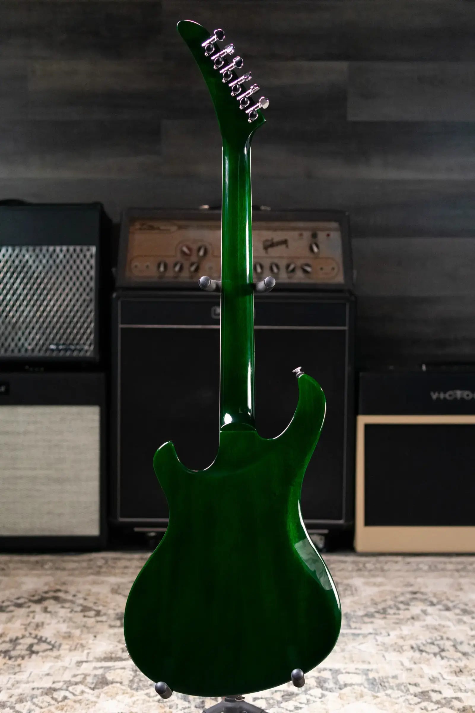 Gibson Victory Figured Top Electric Guitar - Iguana Burst with Hardshell Case