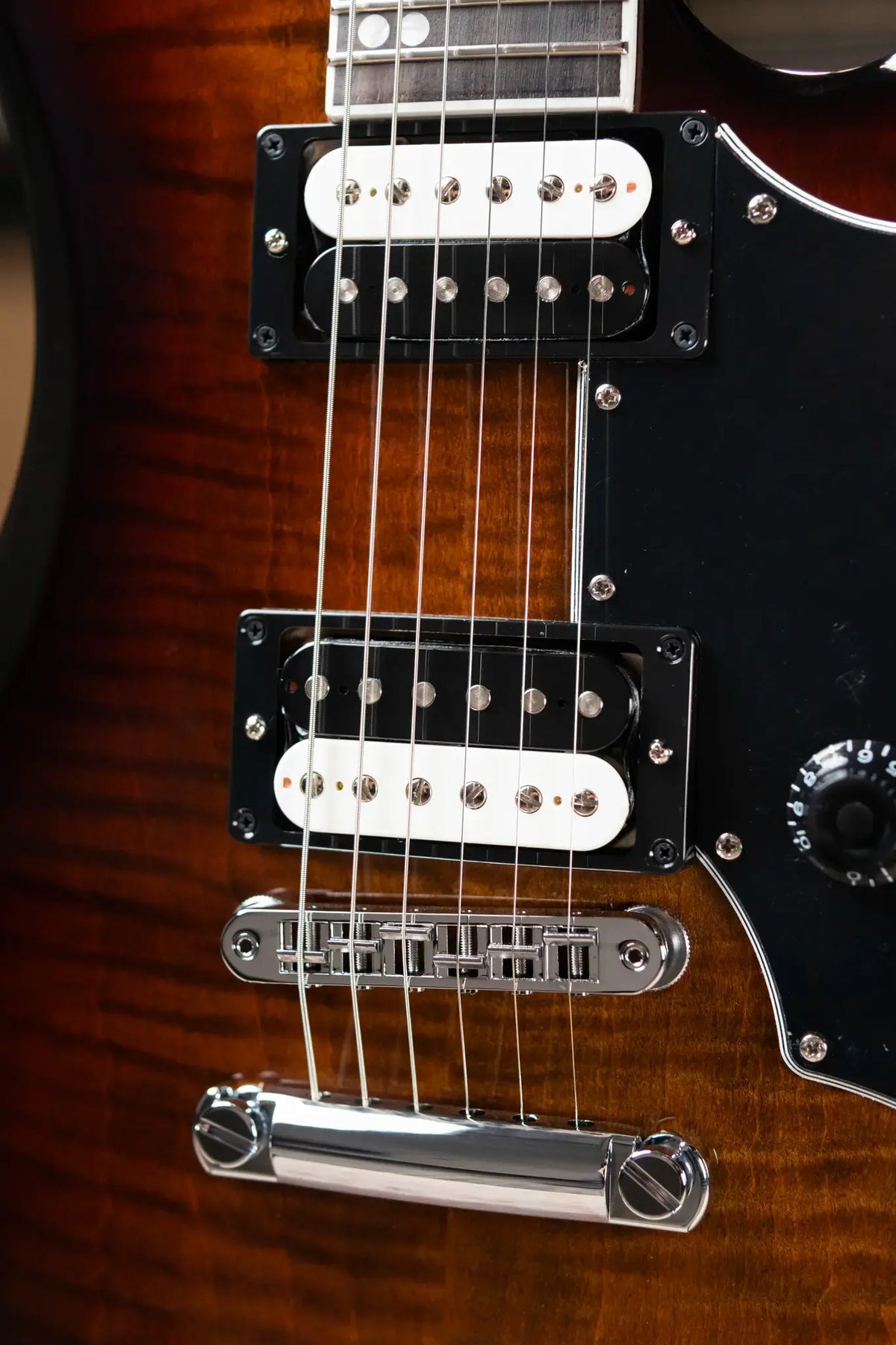 Gibson Victory Figured Top Electric Guitar - Smokehouse Burst with Hardshell Case - Demo