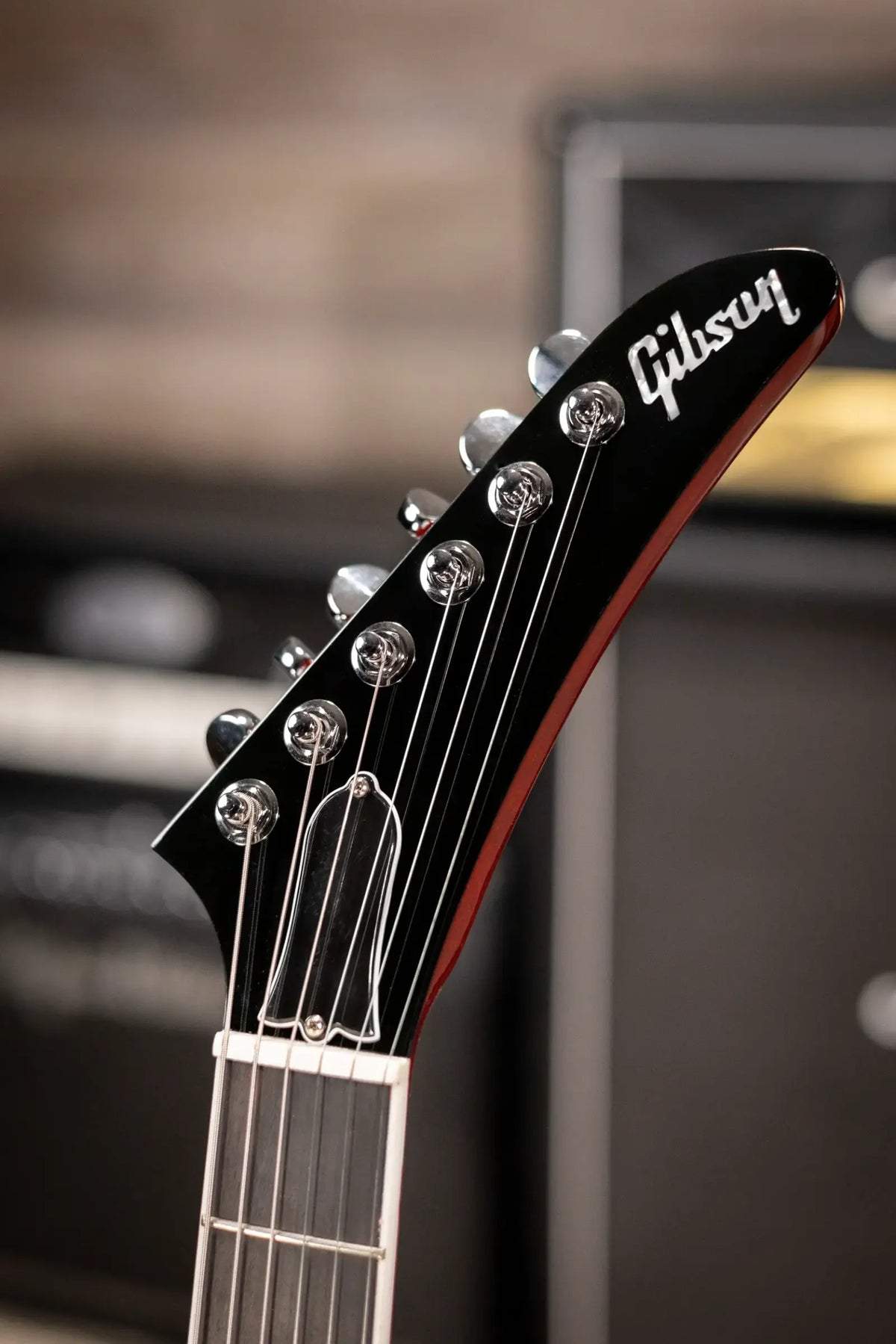 Gibson Victory Figured Top Electric Guitar - Wine Red Burst with Dirty Fingers Pickups and Hardshell Case