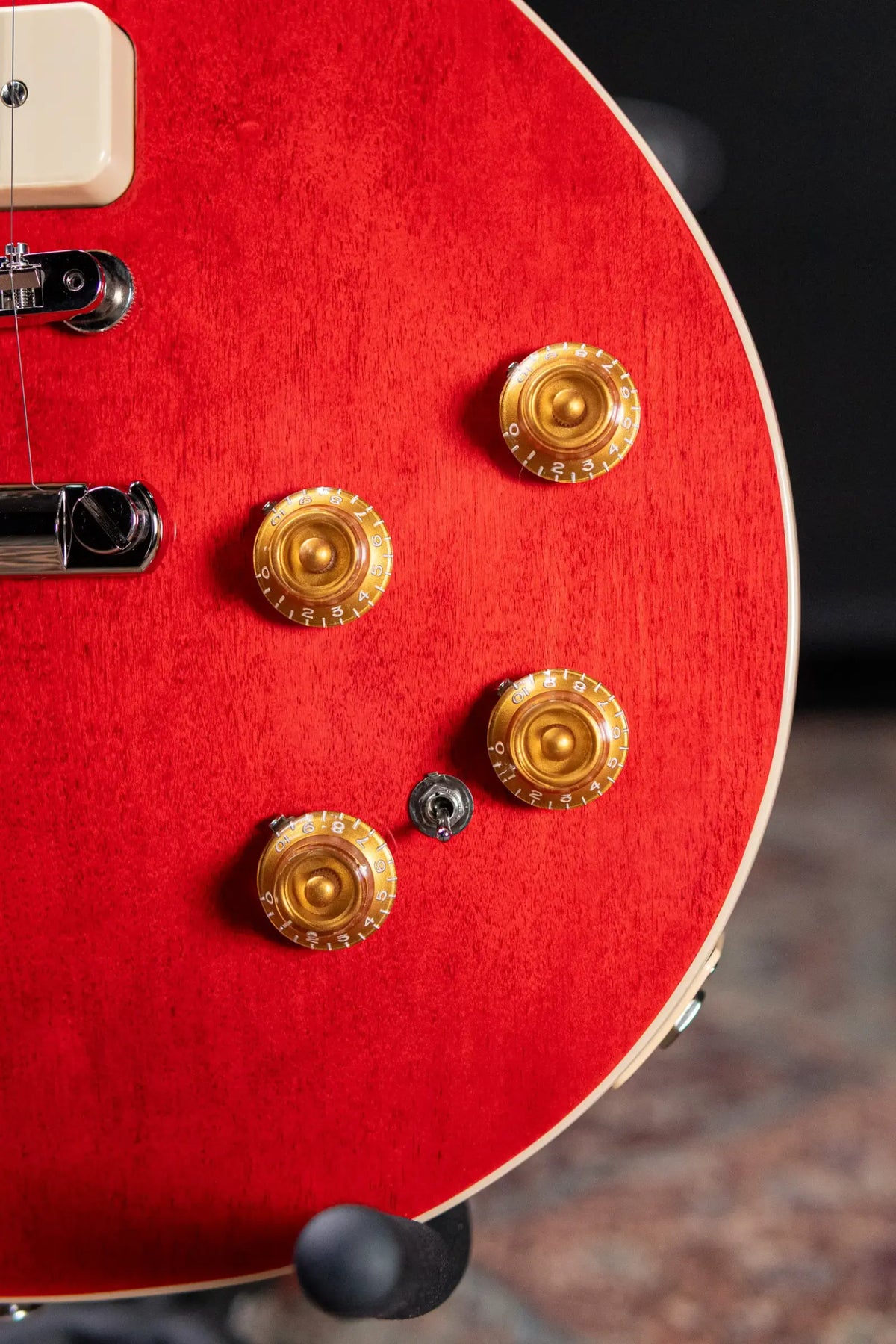 Gibson Warren Haynes Les Paul Standard Electric Guitar - Sixties Cherry with Hardshell Case - Demo