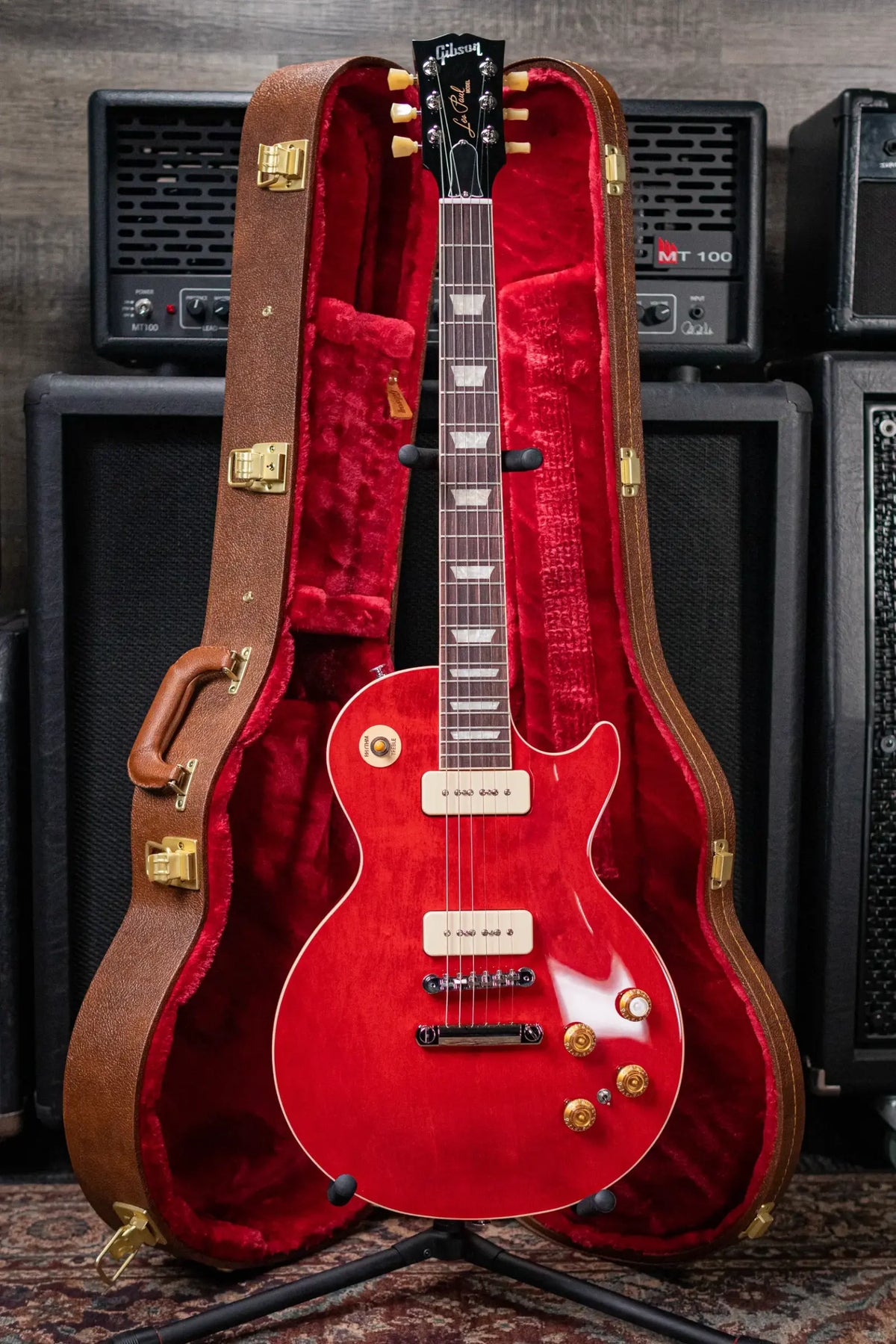 Gibson Warren Haynes Les Paul Standard Electric Guitar - Sixties Cherry with Hardshell Case - Demo