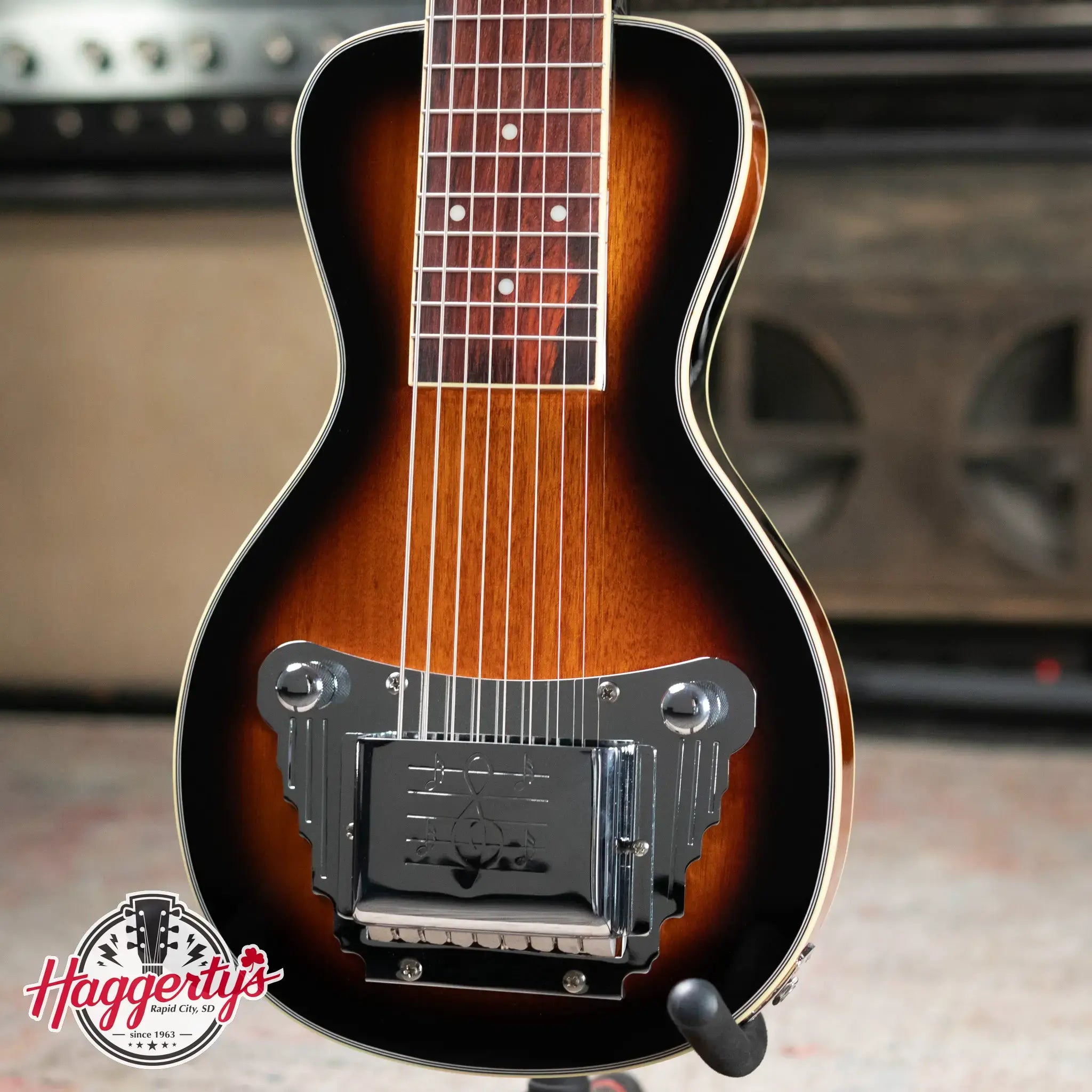 Gold Tone LS-8 8-string Lap Steel Guitar - High Gloss Tobacco Sunburst