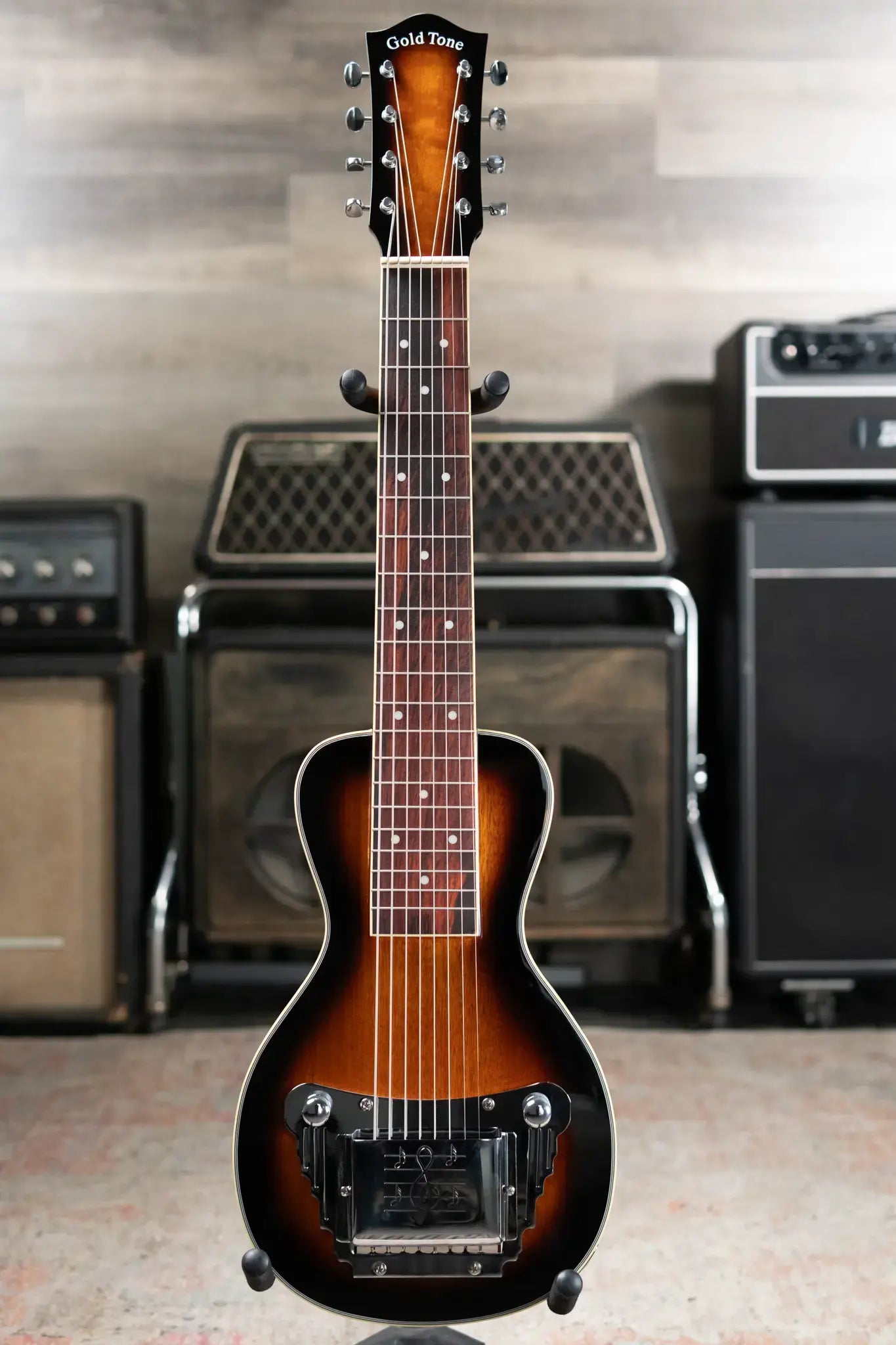 Gold Tone LS-8 8-string Lap Steel Guitar - High Gloss Tobacco Sunburst