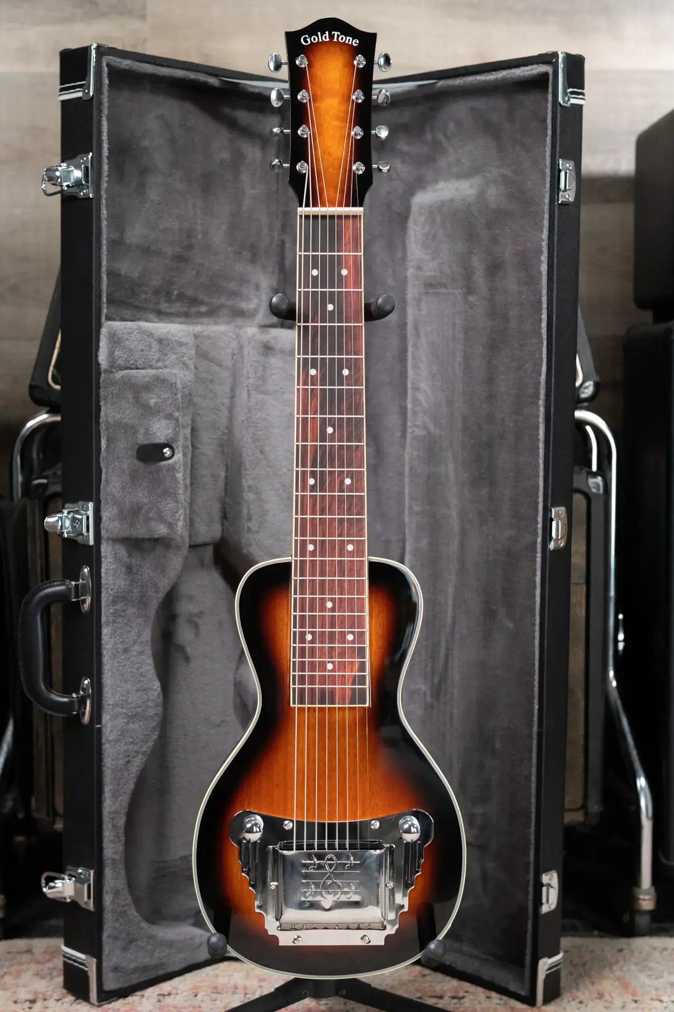 Gold Tone LS-8 8-string Lap Steel Guitar - High Gloss Tobacco Sunburst