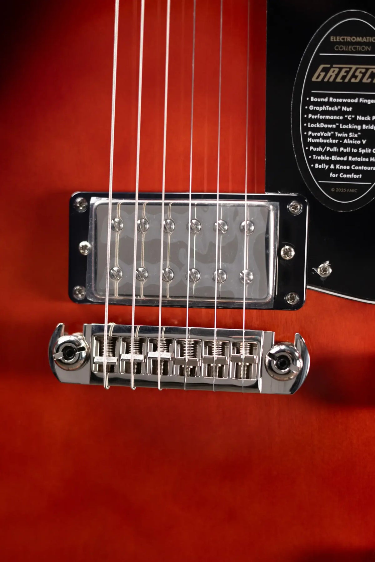 Gretsch Electromatic Jet Club 1 Pickup Electric Guitar - Claret Burst