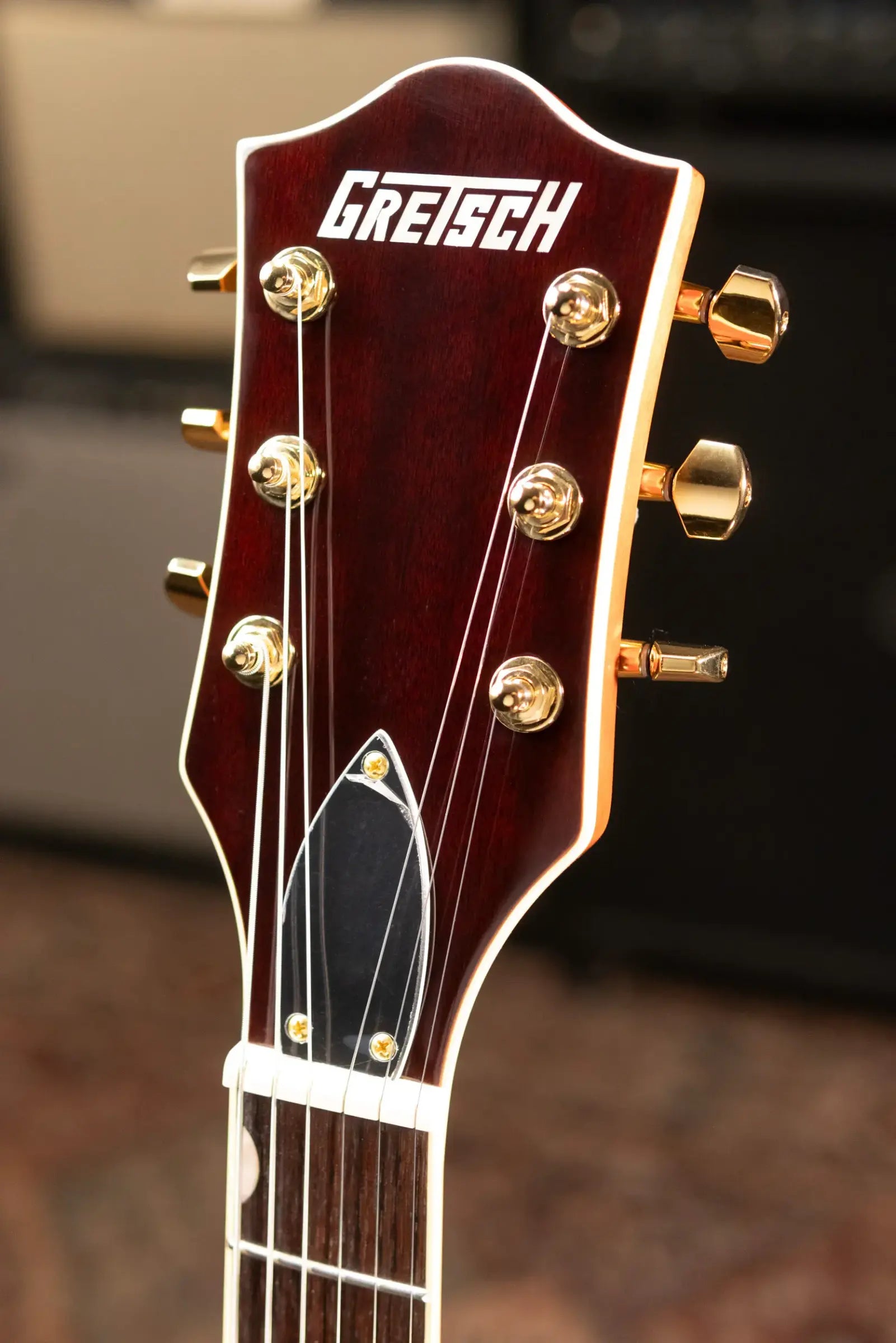 Gretsch Electromatic LTD Flame Okoume Broadkaster Jr. Single-Cut with Bigsby Electric Guitar - Roundup Orange