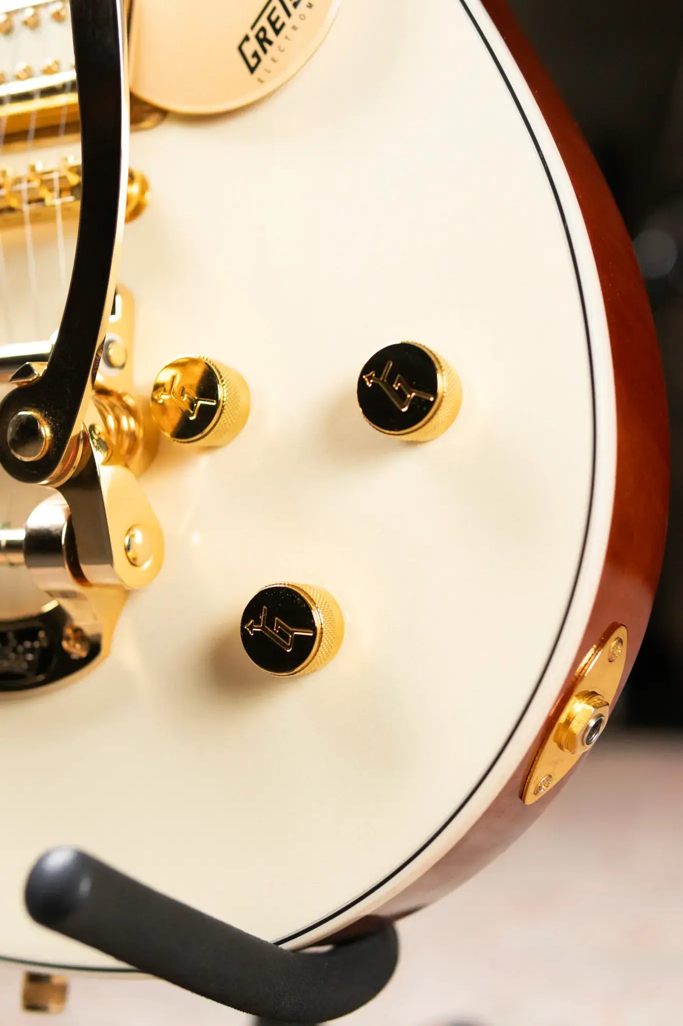 Gretsch Electromatic Pristine LTD Jet Single-Cut Electric Guitar with Bigsby - White Gold with Gig Bag - Used