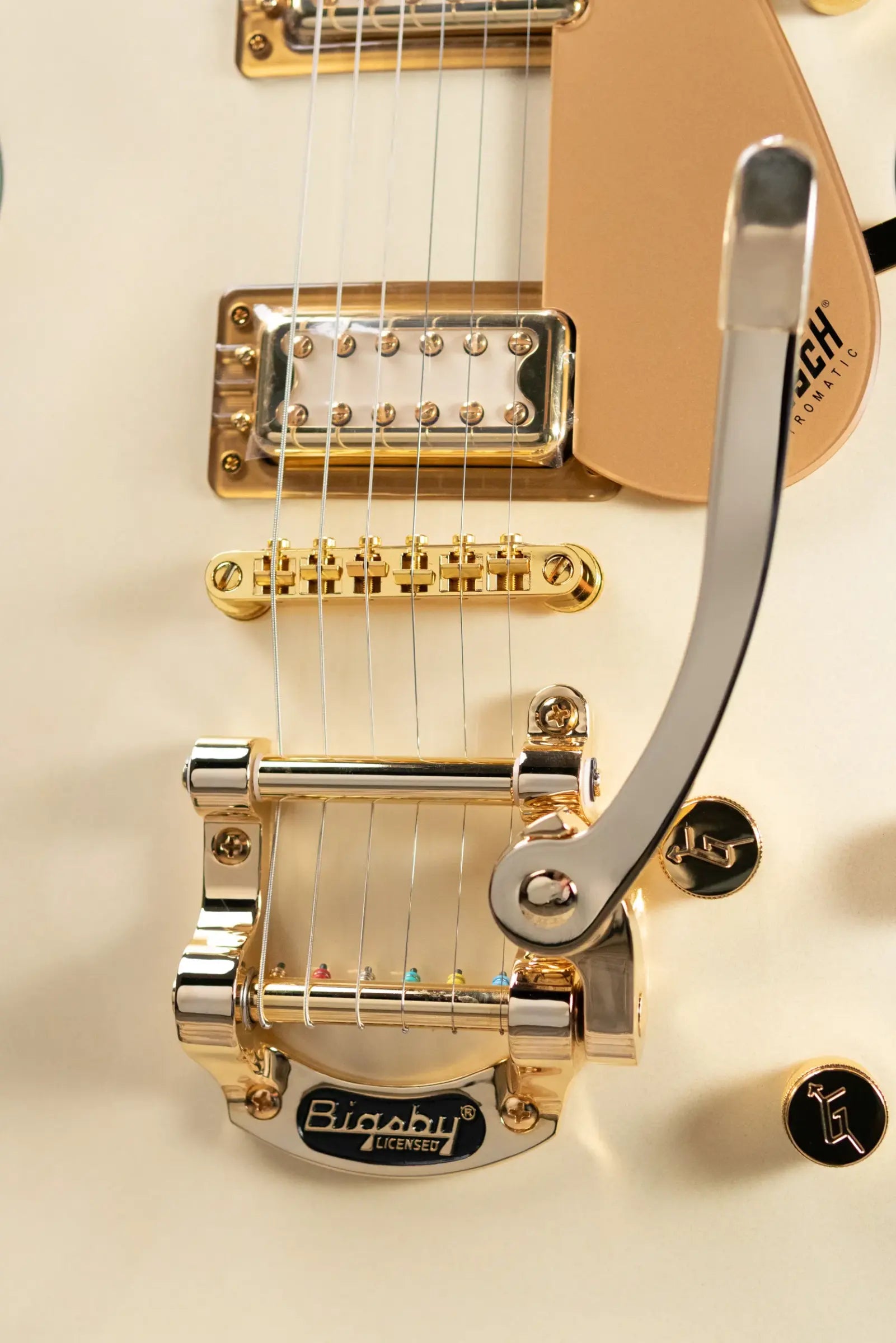Gretsch Electromatic Pristine LTD Jet Single-Cut With Bigsby Electric Guitar - White Gold