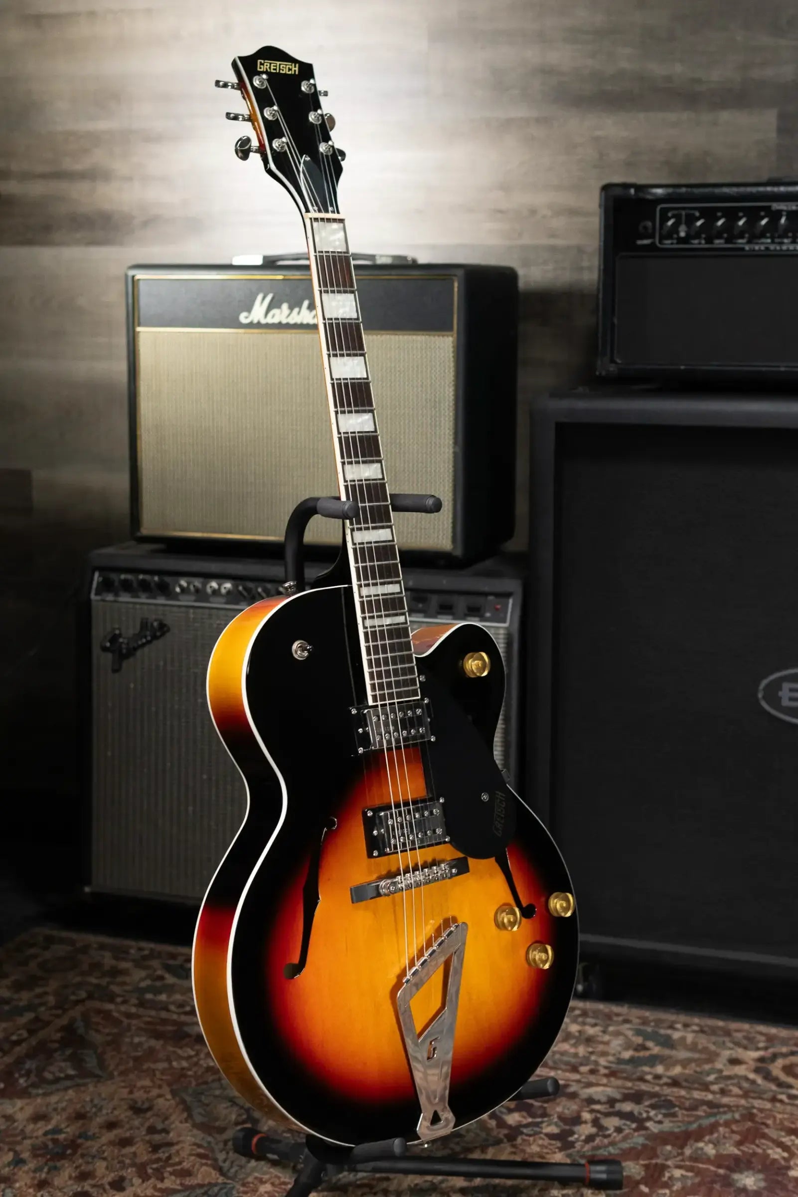 Gretsch G2420 Streamliner Hollow Body Electric Guitar - Aged Brooklyn Burst with Hardshell Case - Used
