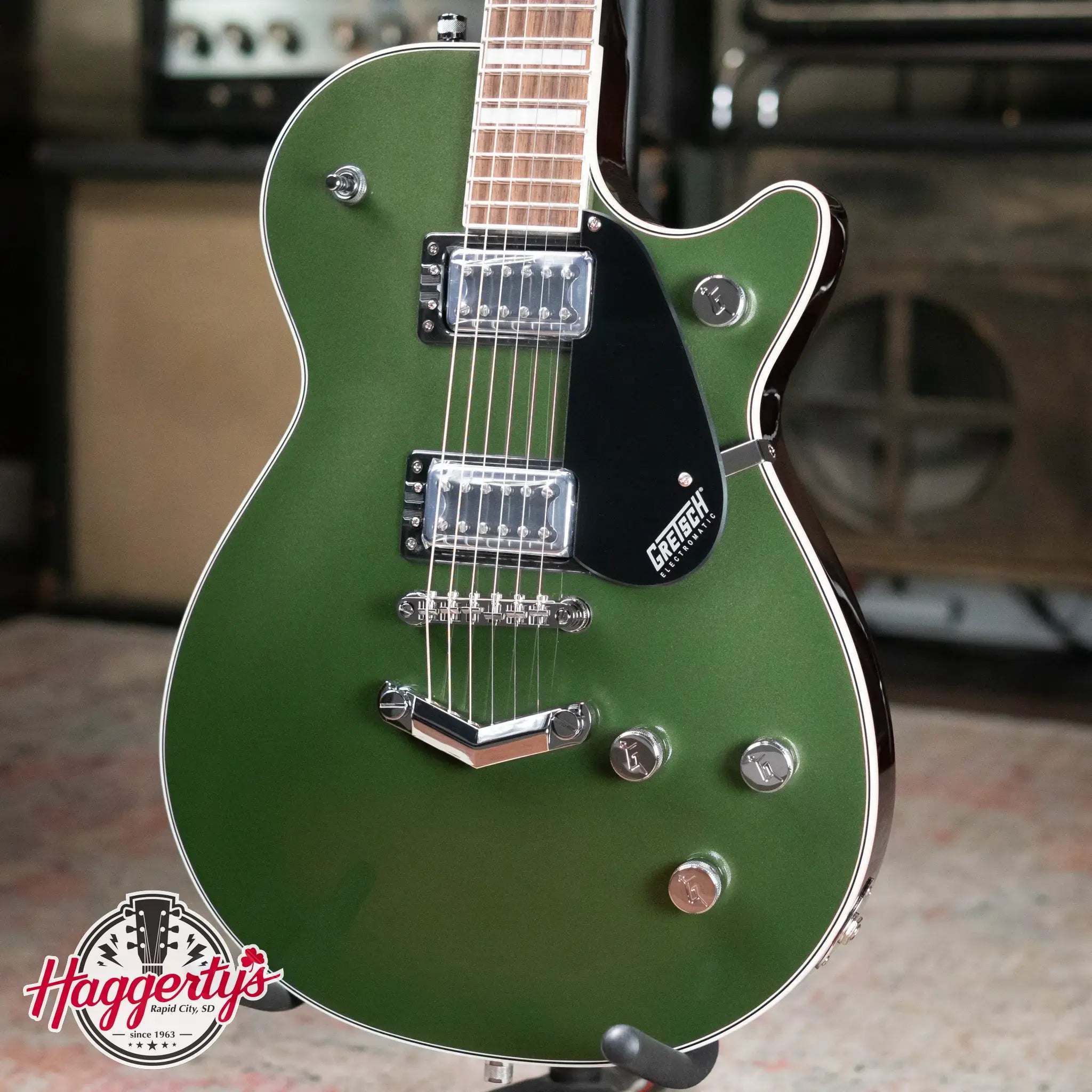 Gretsch G5220 Electromatic Jet BT Stoptail - Olive Metallic