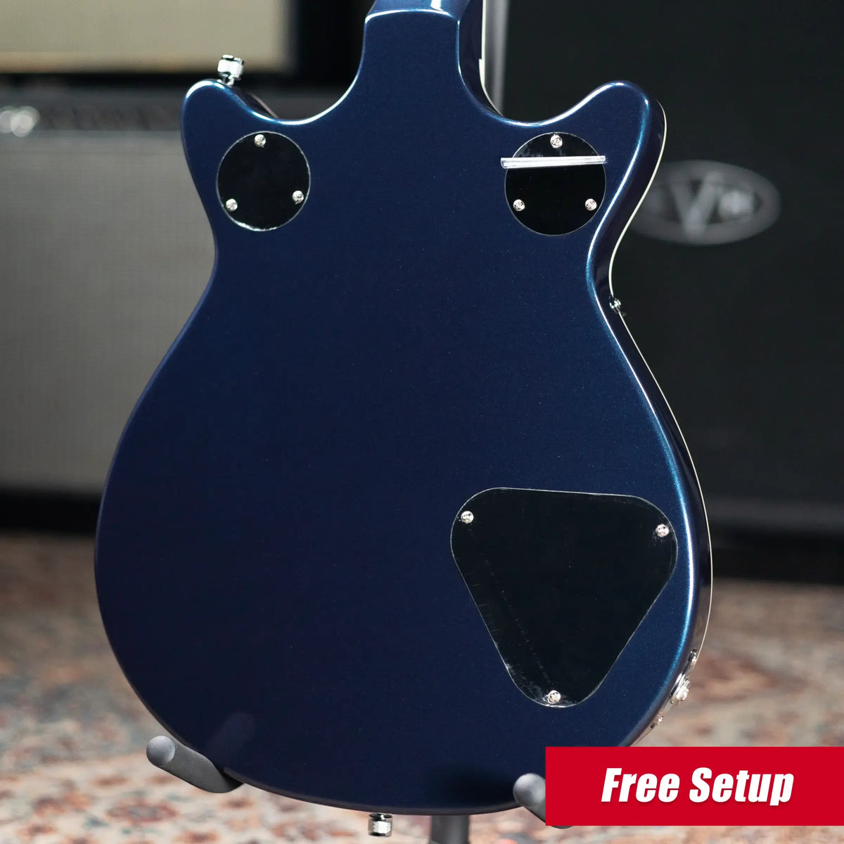 Gretsch G5232LH Electromatic Double Jet FT Left-Handed Electric Guitar - Midnight Sapphire - Demo