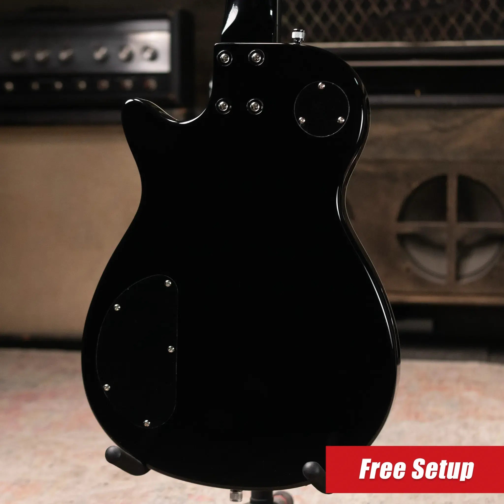 Gretsch G5260T Electromatic Jet Baritone with Bigsby Electric Guitar - Black