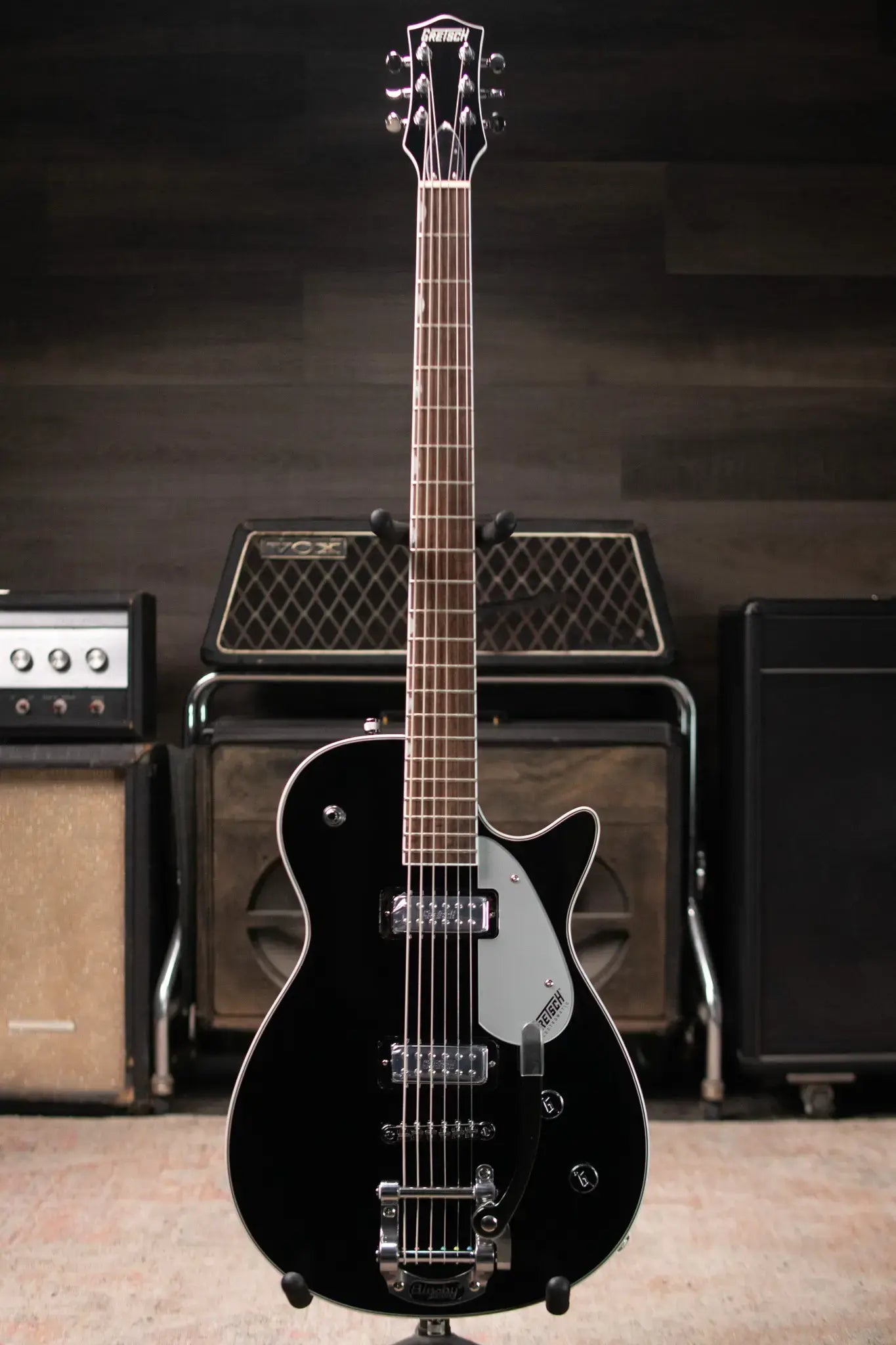 Gretsch G5260T Electromatic Jet Baritone with Bigsby Electric Guitar - Black