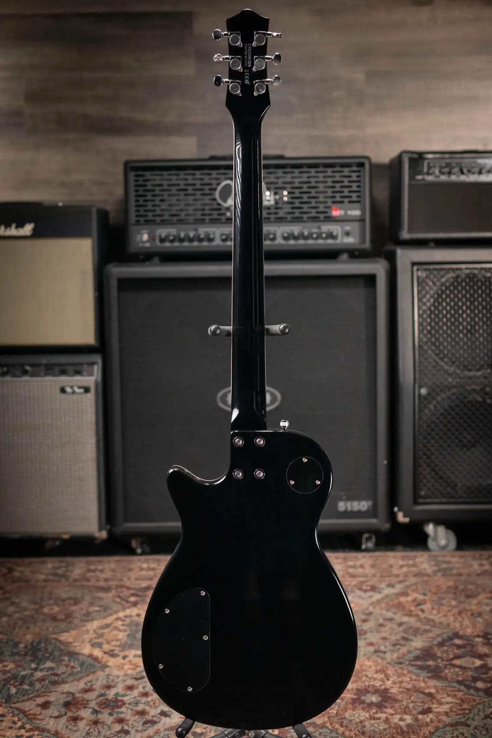 Gretsch G5260T Electromatic Jet Baritone with Bigsby Electric Guitar - Black