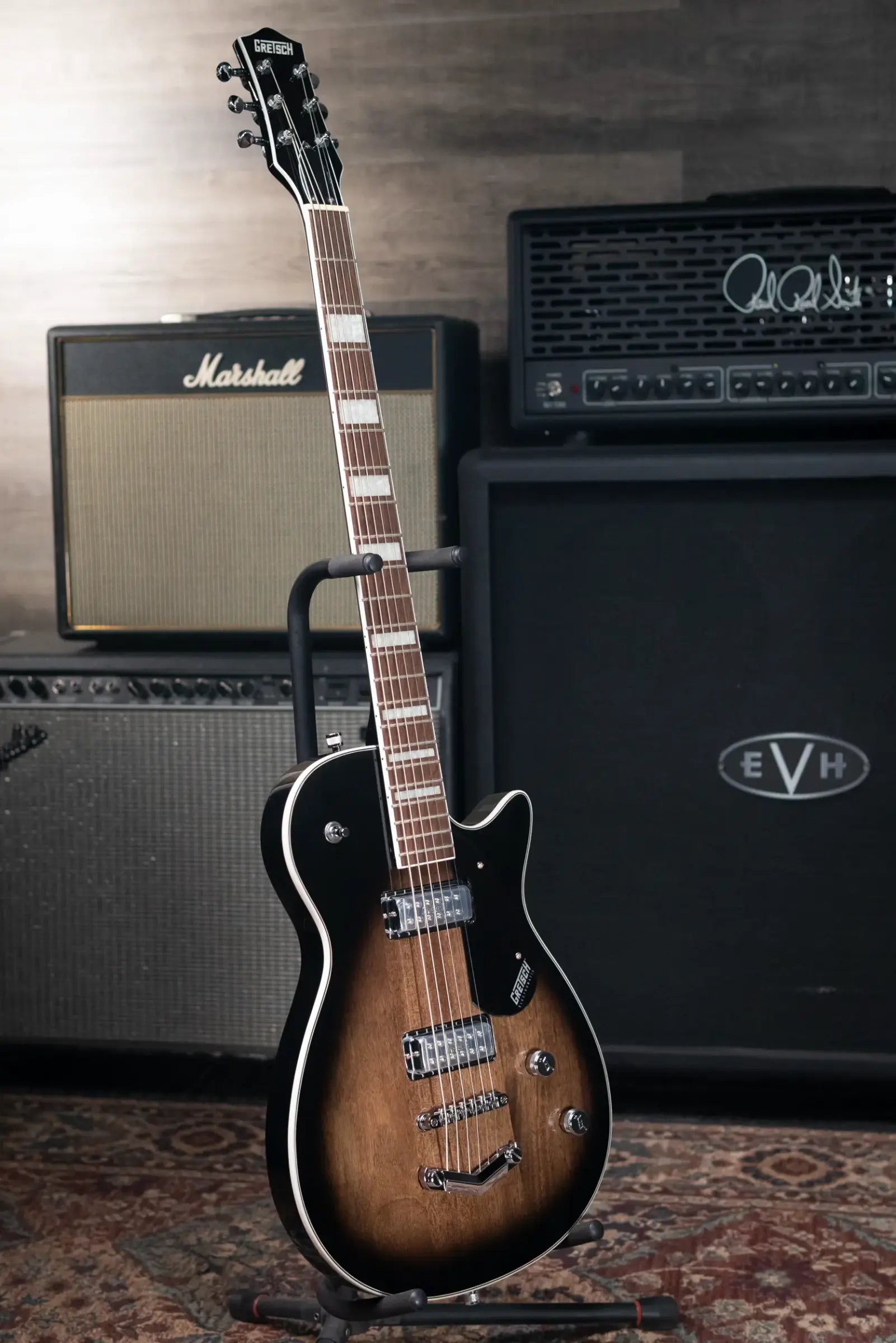 Gretsch G5260 Electromatic Jet Baritone with V-Stoptail Electric Guitar - Bristol Fog