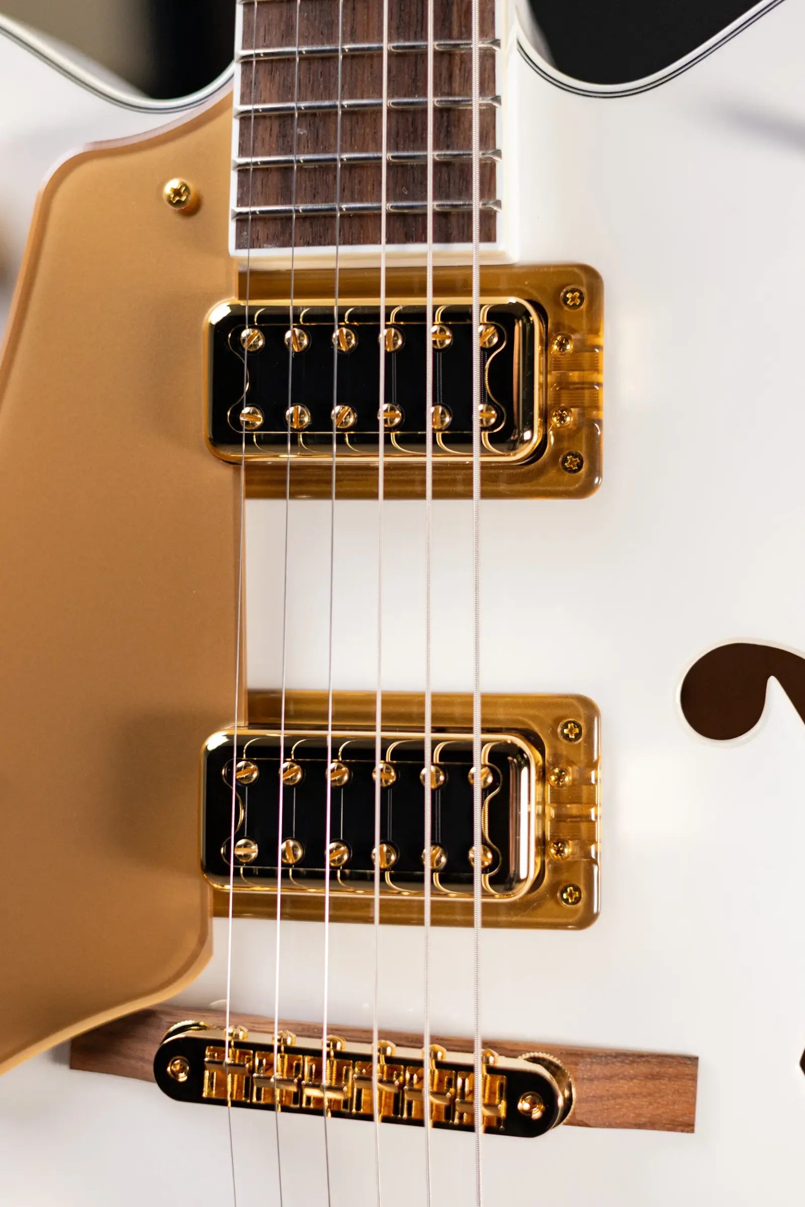 Gretsch G5422GLH Electromatic Classic Hollow Body Double-Cut Left-Handed Electric Guitar - Snow Crest White