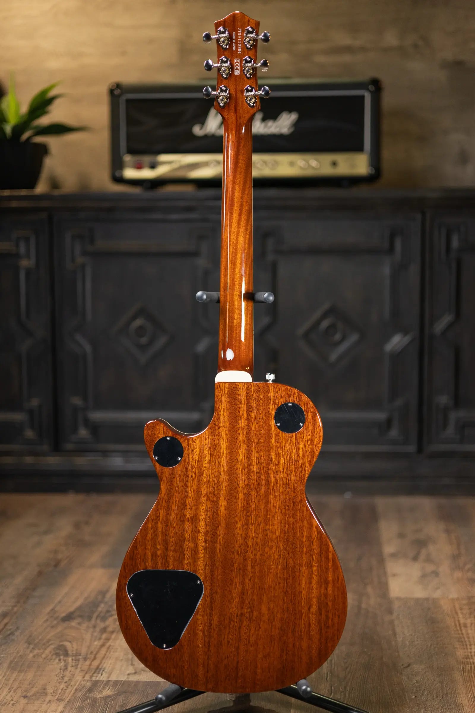 Gretsch G6128T-53 Vintage Select '53 Duo Jet with Bigsby Electric Guitar - Black with Hardshell Case