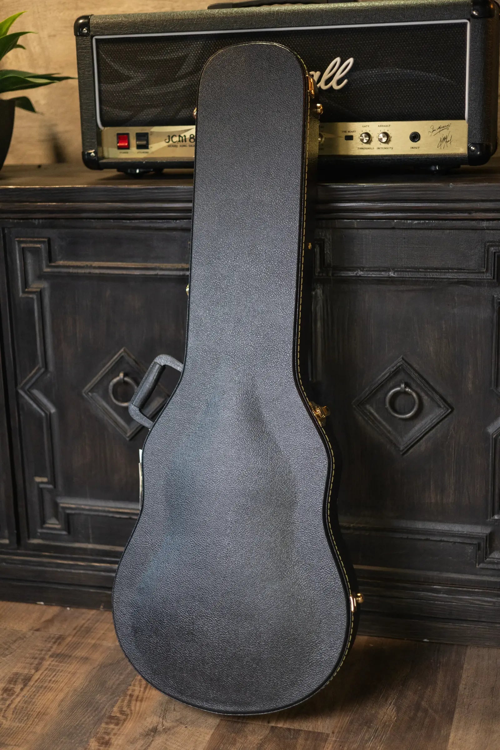 Gretsch G6128T-53 Vintage Select '53 Duo Jet with Bigsby Electric Guitar - Black with Hardshell Case