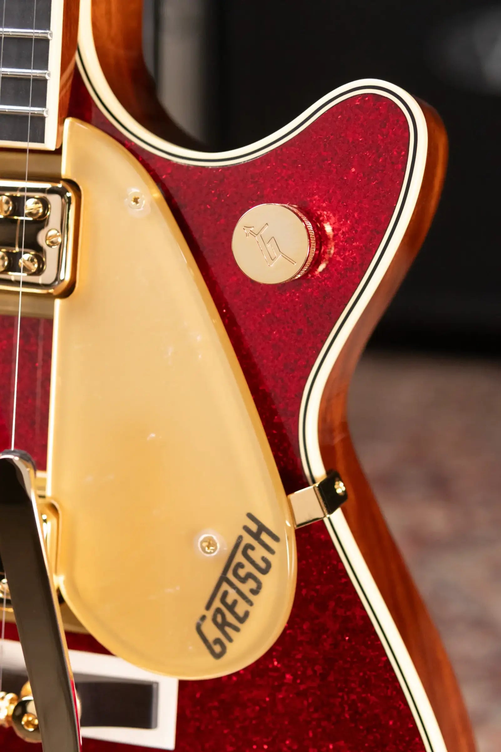 Gretsch G6129TG-59VS Limited Edition Sparkle Jet with String-Thru Bigsby - Red Sparkle with Hardshell Case