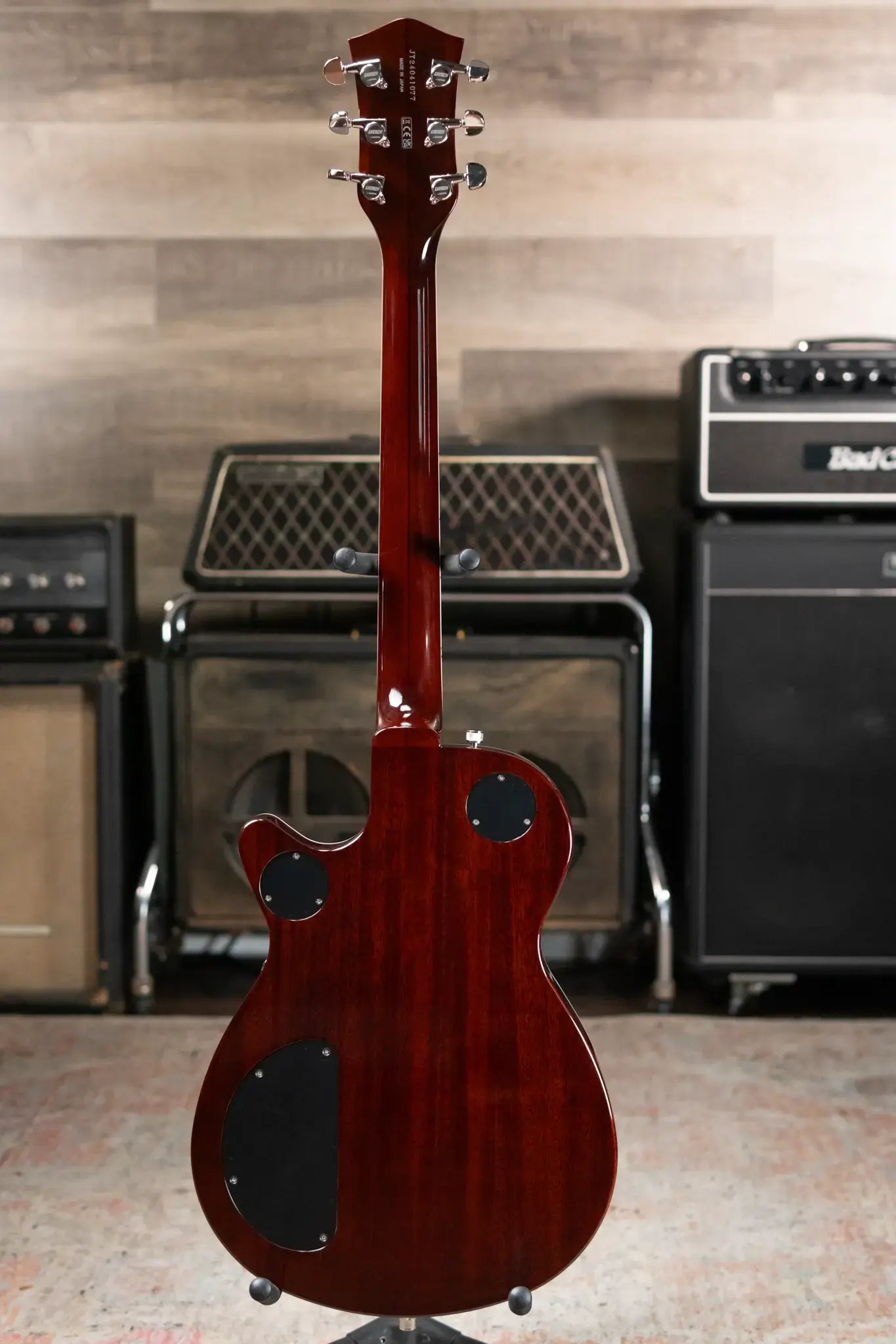 Gretsch G6129T-89 Vintage Select '89 Sparkle Jet with Bigsby Electric Guitar - Gold Sparkle with Hardshell Case