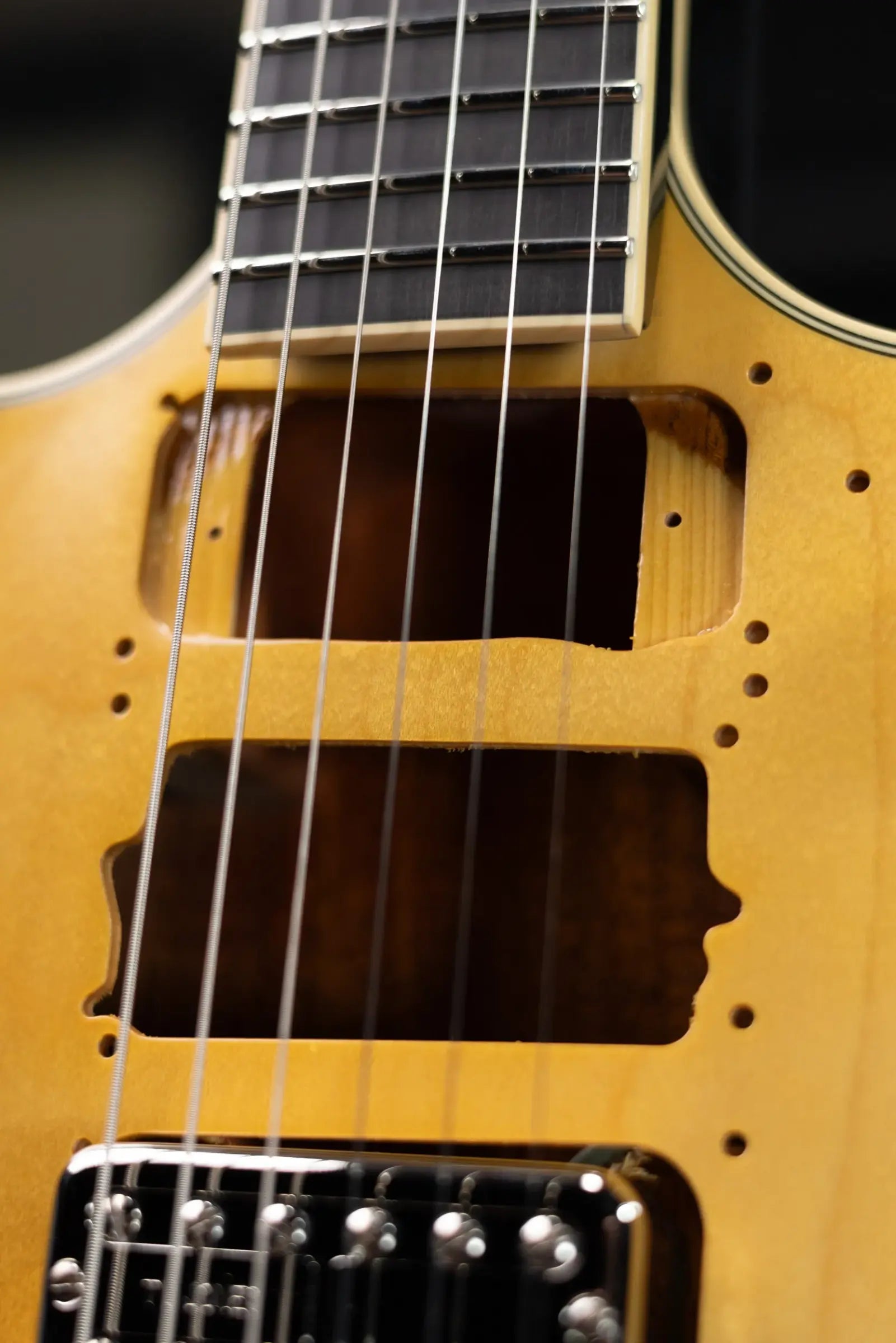 Gretsch G6131-MY Malcolm Young Signature Jet Electric Guitar - Natural with Hardshell Case