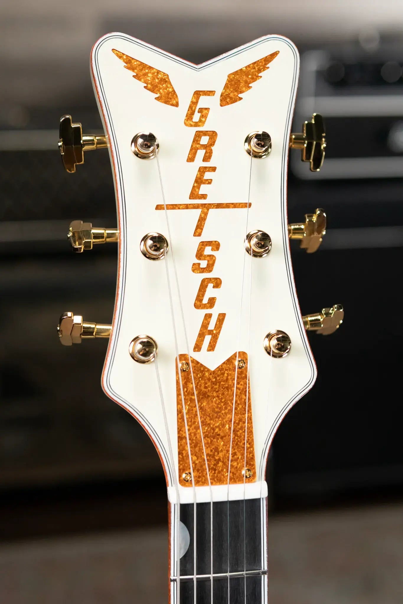 Gretsch G6134T-58 Vintage Select ’58 Penguin with Bigsby, TV Jones - Vintage White with Hardshell Case