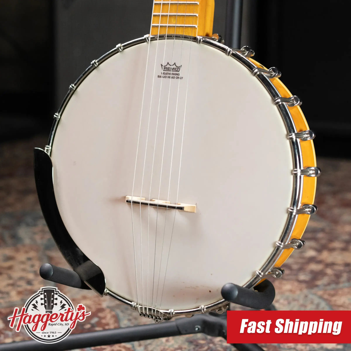 Gretsch G9460 "Dixie 6" Guitar-Banjo - Anique Maple with Case - Used