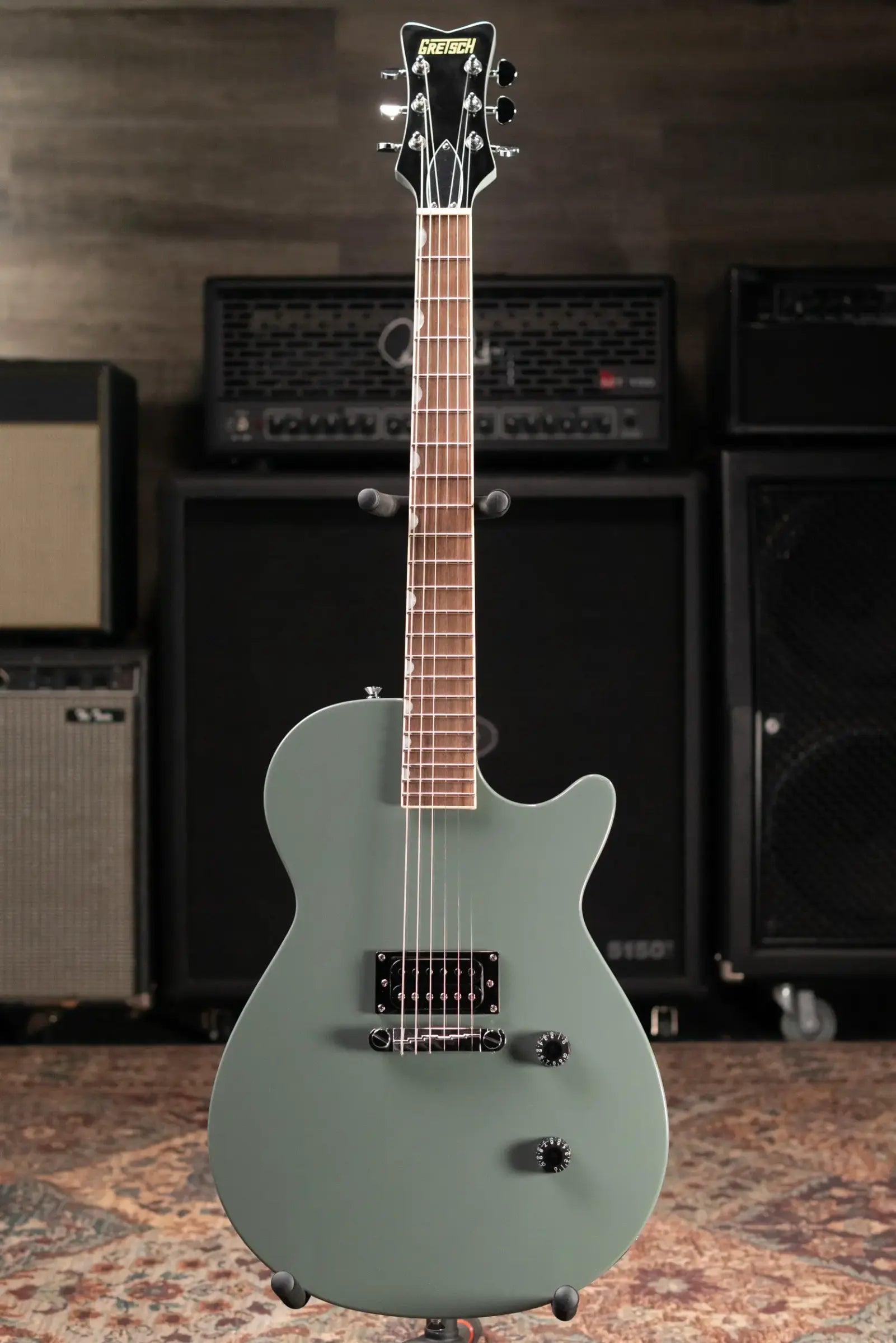 Gretsch Streamliner Jet Club 1 Pickup Electric Guitar - Olive Drab
