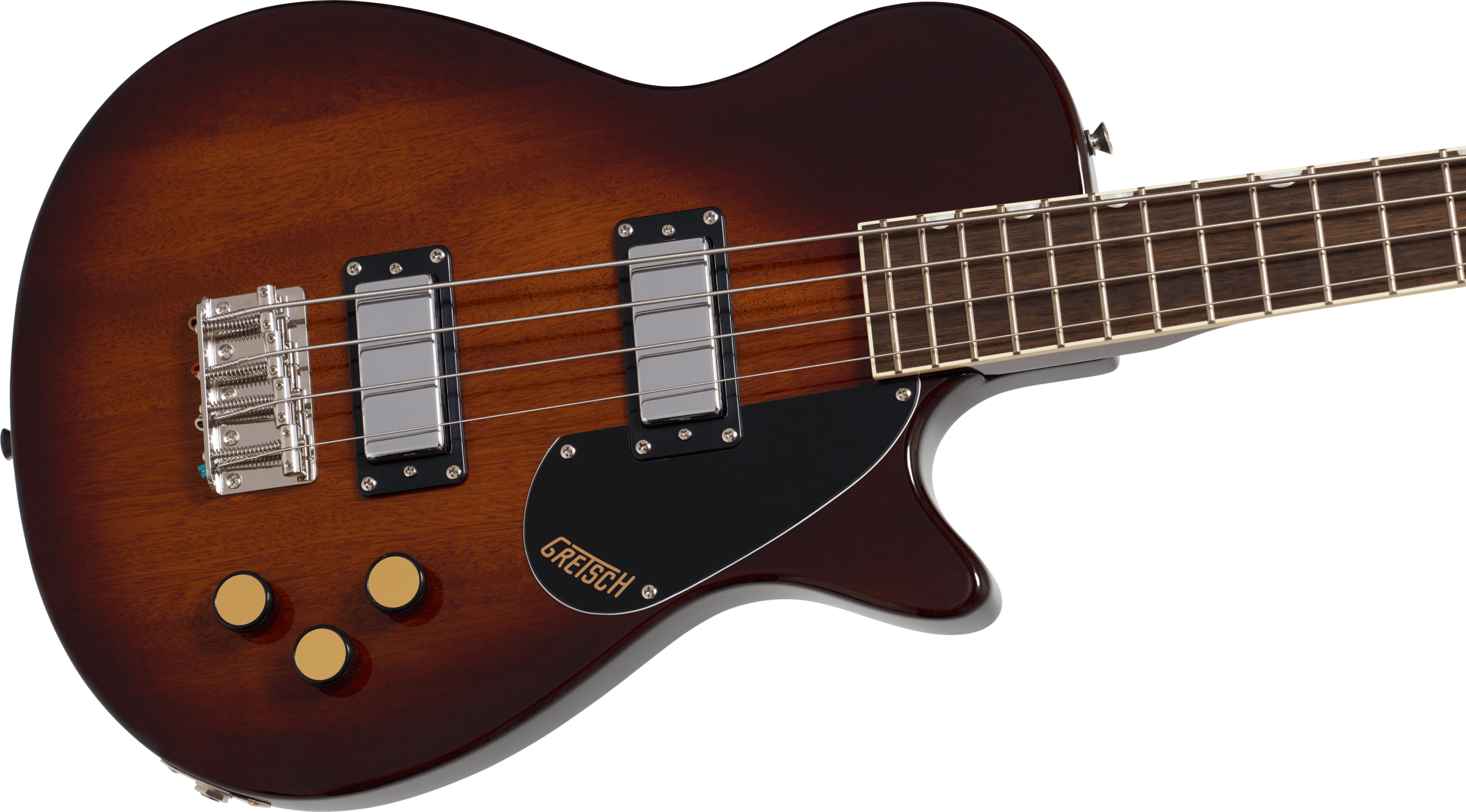 Gretsch Streamliner Jet Club Bass Single-Cut, Laurel Fingerboard - Havana Burst