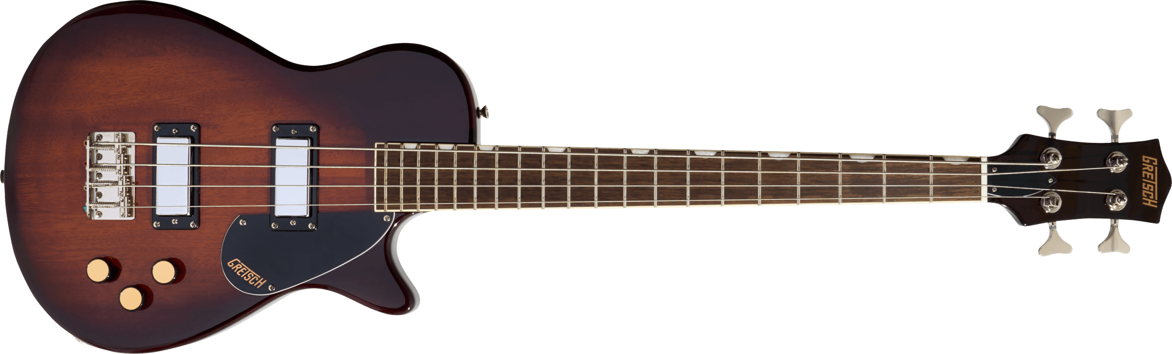 Gretsch Streamliner Jet Club Bass Single-Cut, Laurel Fingerboard - Havana Burst