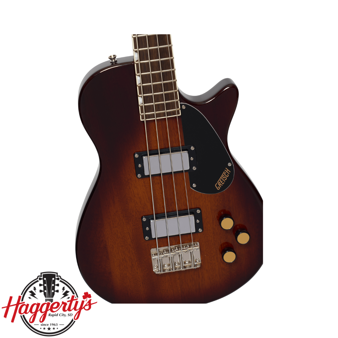 Gretsch Streamliner Jet Club Bass Single-Cut, Laurel Fingerboard - Havana Burst
