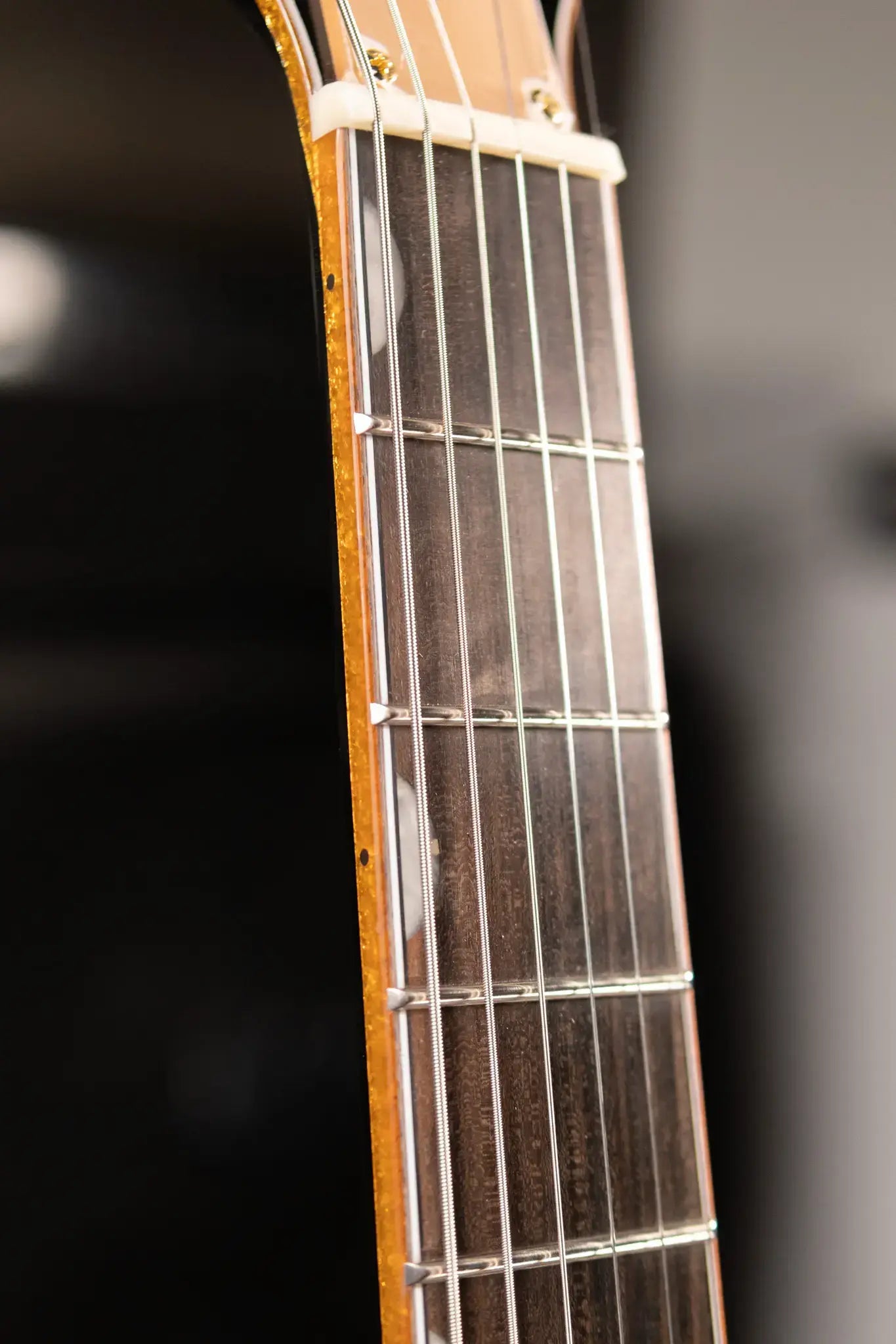 Gretsch Synchromatic Falcon Hollow Body Single-Cut with Bigsby Electric Guitar - Black with Hardshell Case