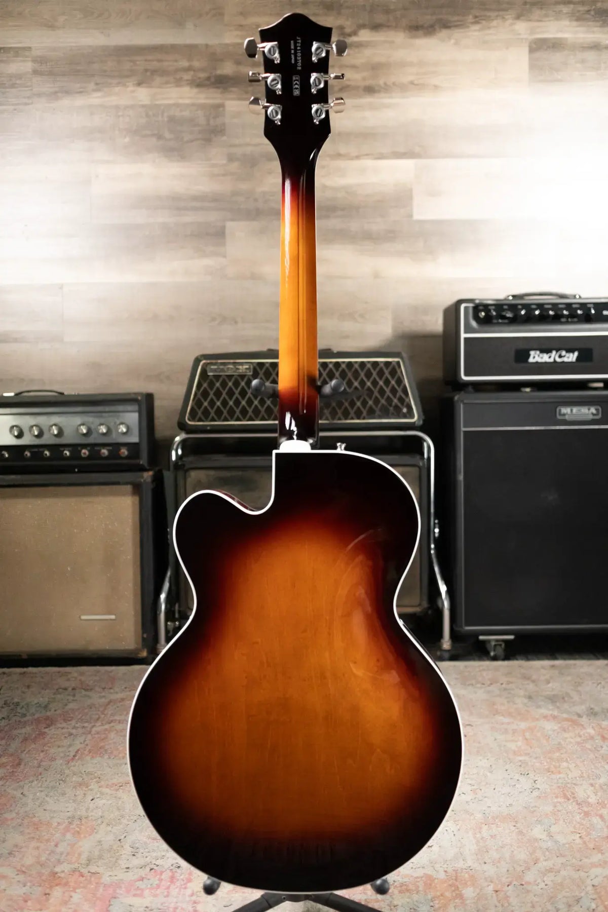 Gretsch Tennessean Hollow-Body with String-Thru Bigsby Electric Guitar - Havana Burst with Hardshell Case - Used