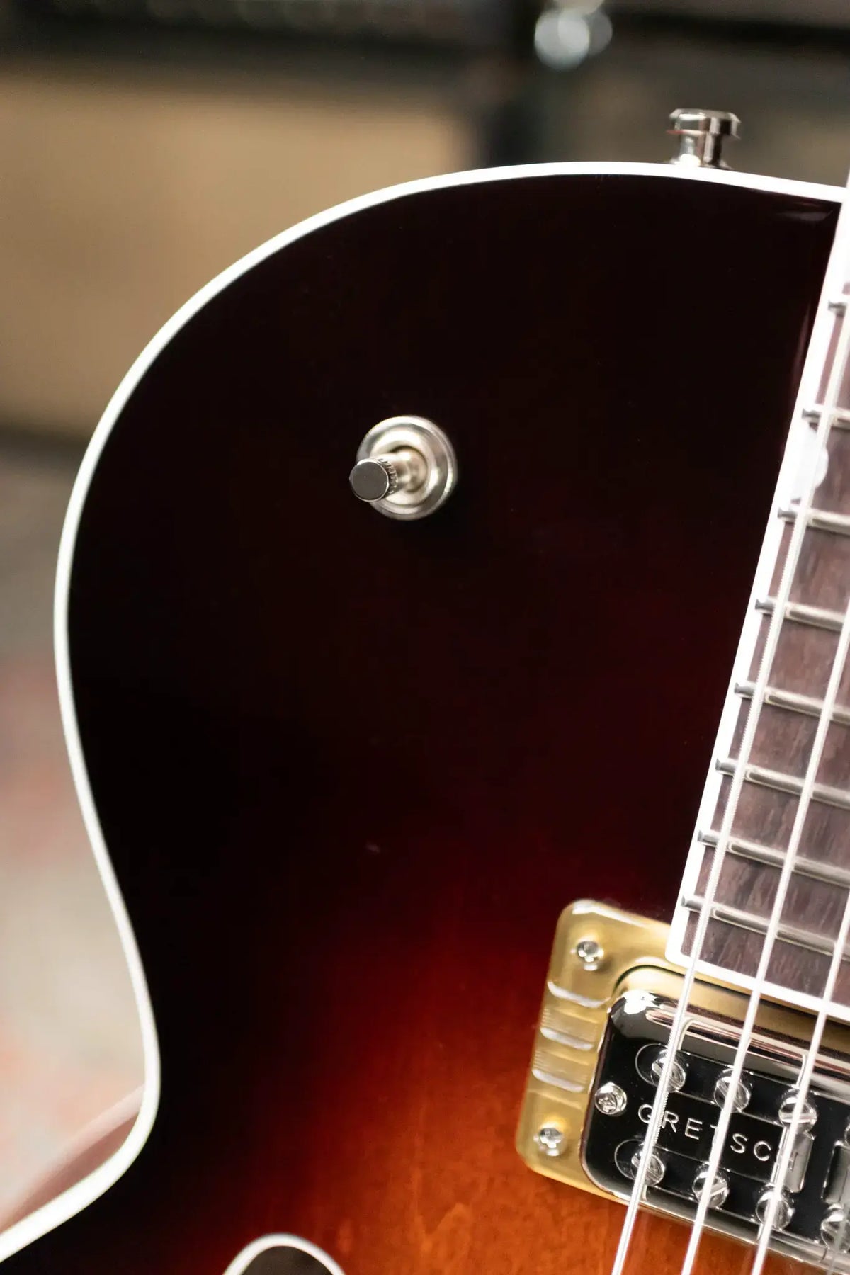 Gretsch Tennessean Hollow-Body with String-Thru Bigsby Electric Guitar - Havana Burst with Hardshell Case - Used
