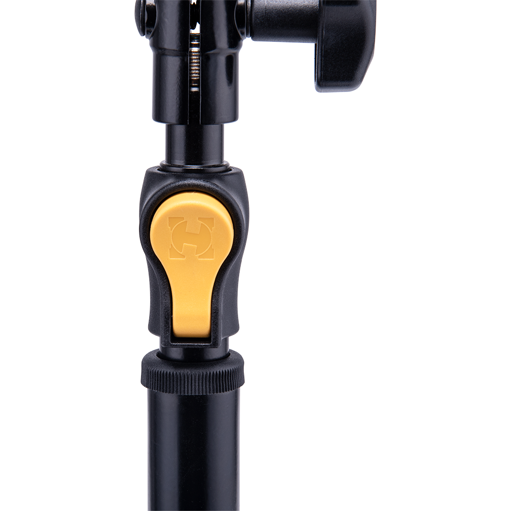 Hercules MS100B Plus “H” Base Mic Stand with EZ Grip Height Adjustment