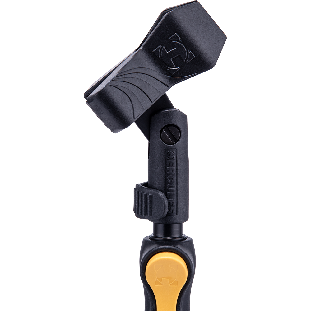 Hercules MS100B Plus “H” Base Mic Stand with EZ Grip Height Adjustment