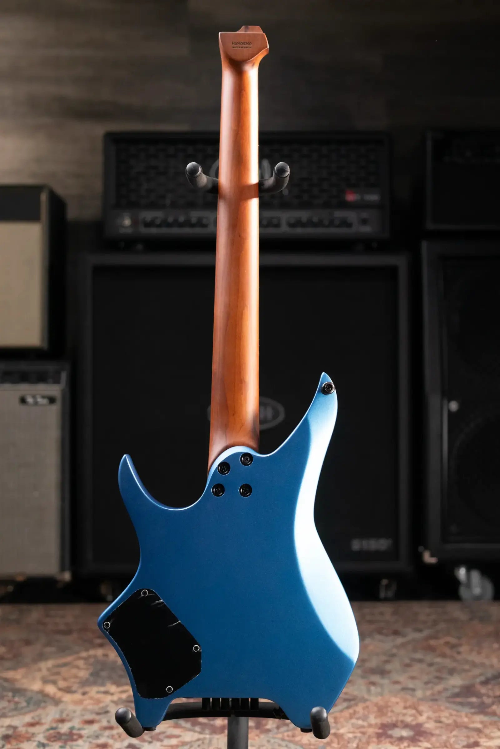 Hils NEXT HN3 Gen 2 Headless Guitar - Electric Blue with Gig Bag - Used