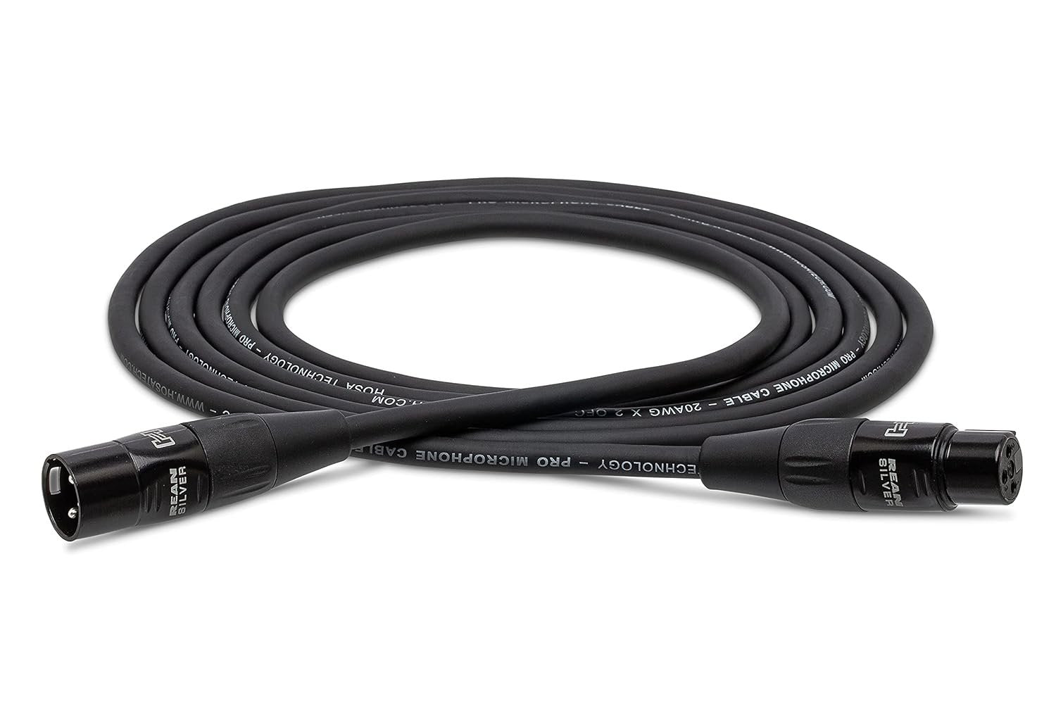 Hosa HMIC 003 Pro Microphone Cable REAN XLR3F to XLR3M 3 ft