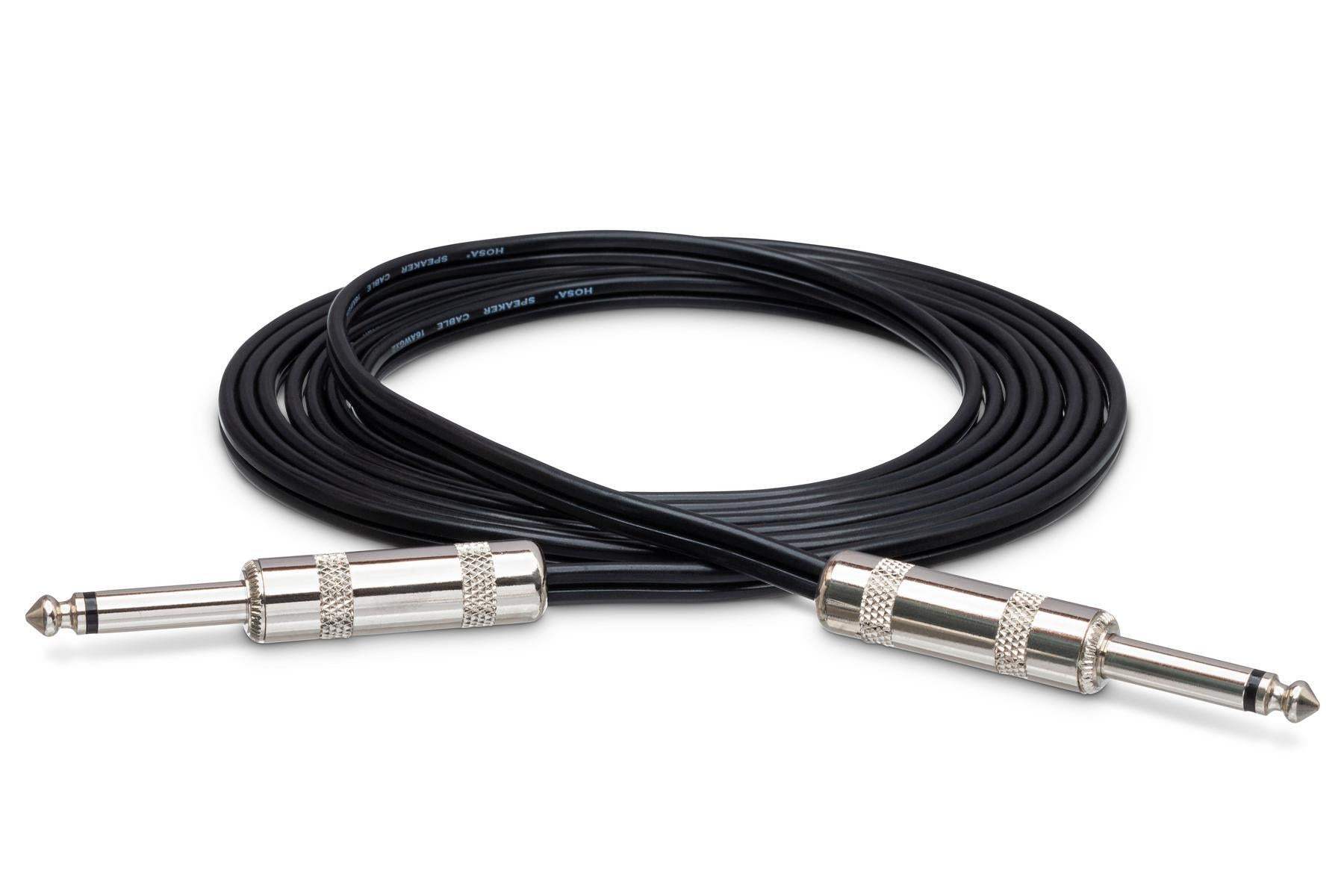 Hosa SKZ-600 Speaker Cable 1/4 TS to Same - 50 Ft