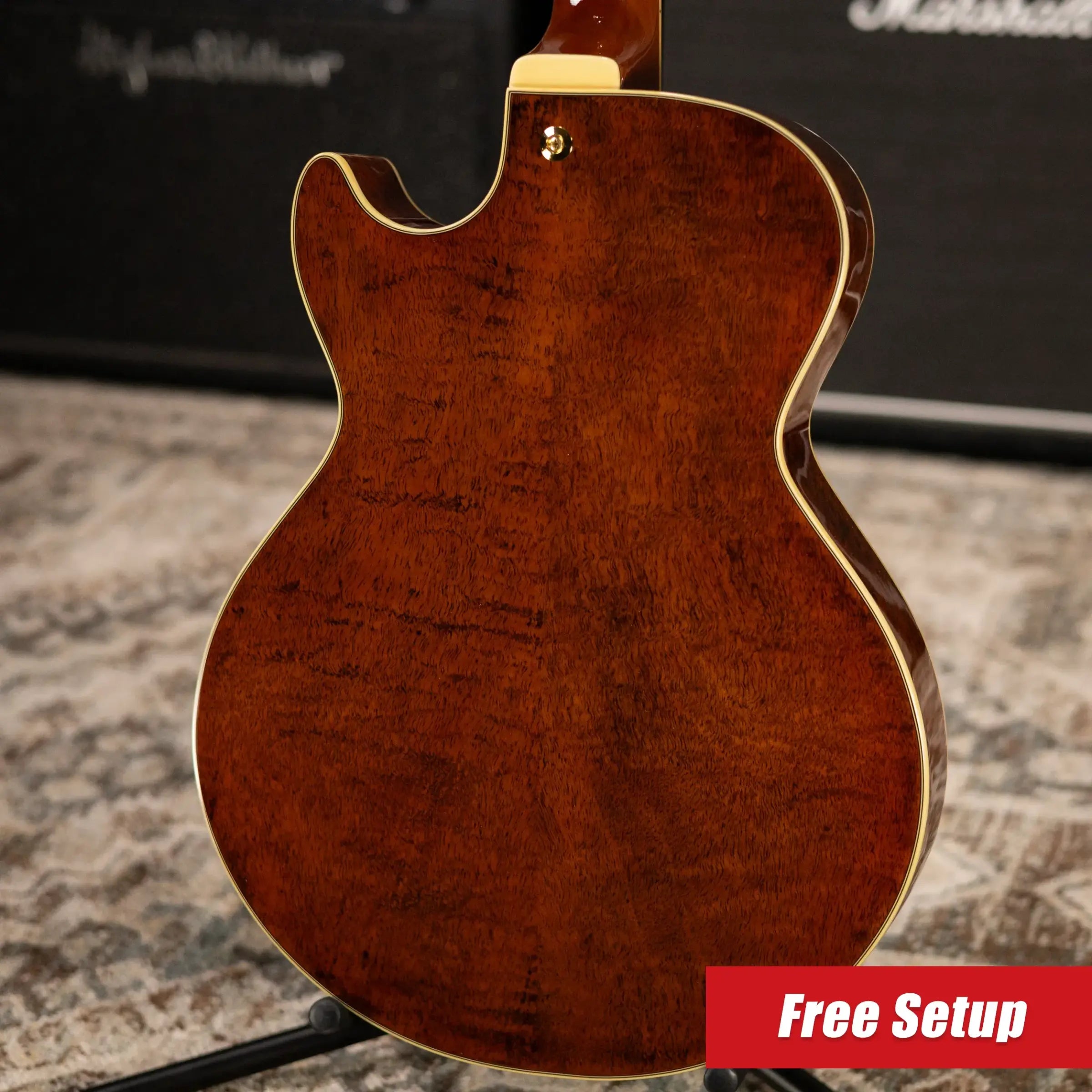 Ibanez AG95MGDA Artcore Expressionist Hollowbody Electric Guitar - Dark Amber