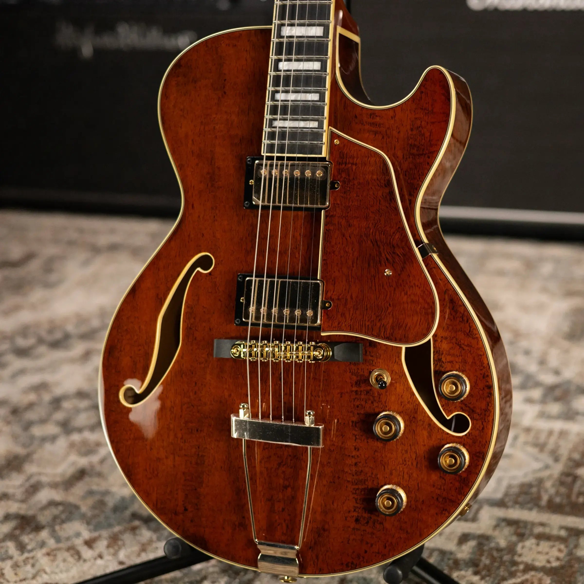 Ibanez AG95MGDA Artcore Expressionist Hollowbody Electric Guitar - Dark Amber