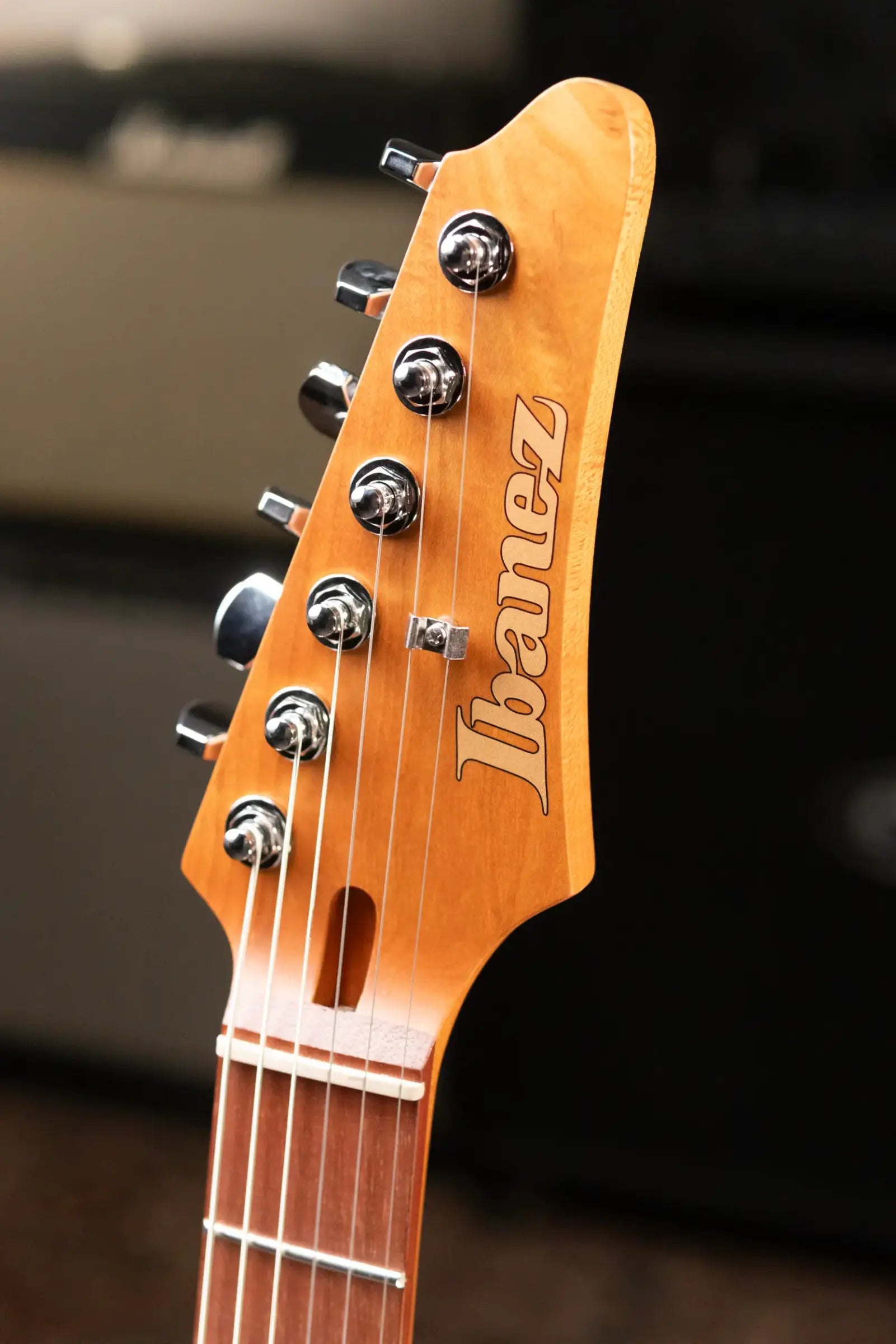 Ibanez AZ24S1F Electric Guitar - Transparent Turquoise Burst