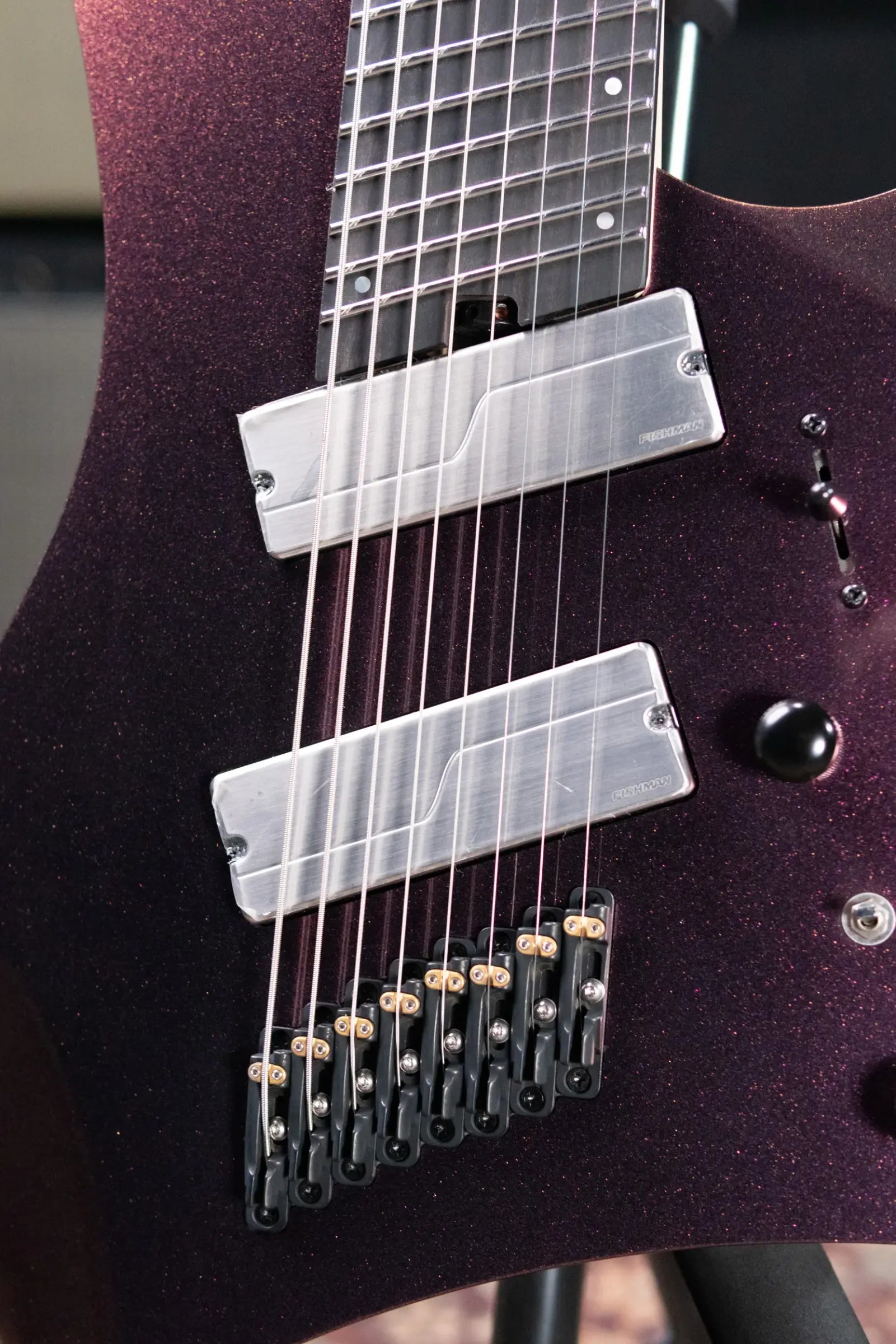 Ibanez Alpha A528 Multi-Scale 8-String Electric Guitar - Coral Mirage with Gig Bag