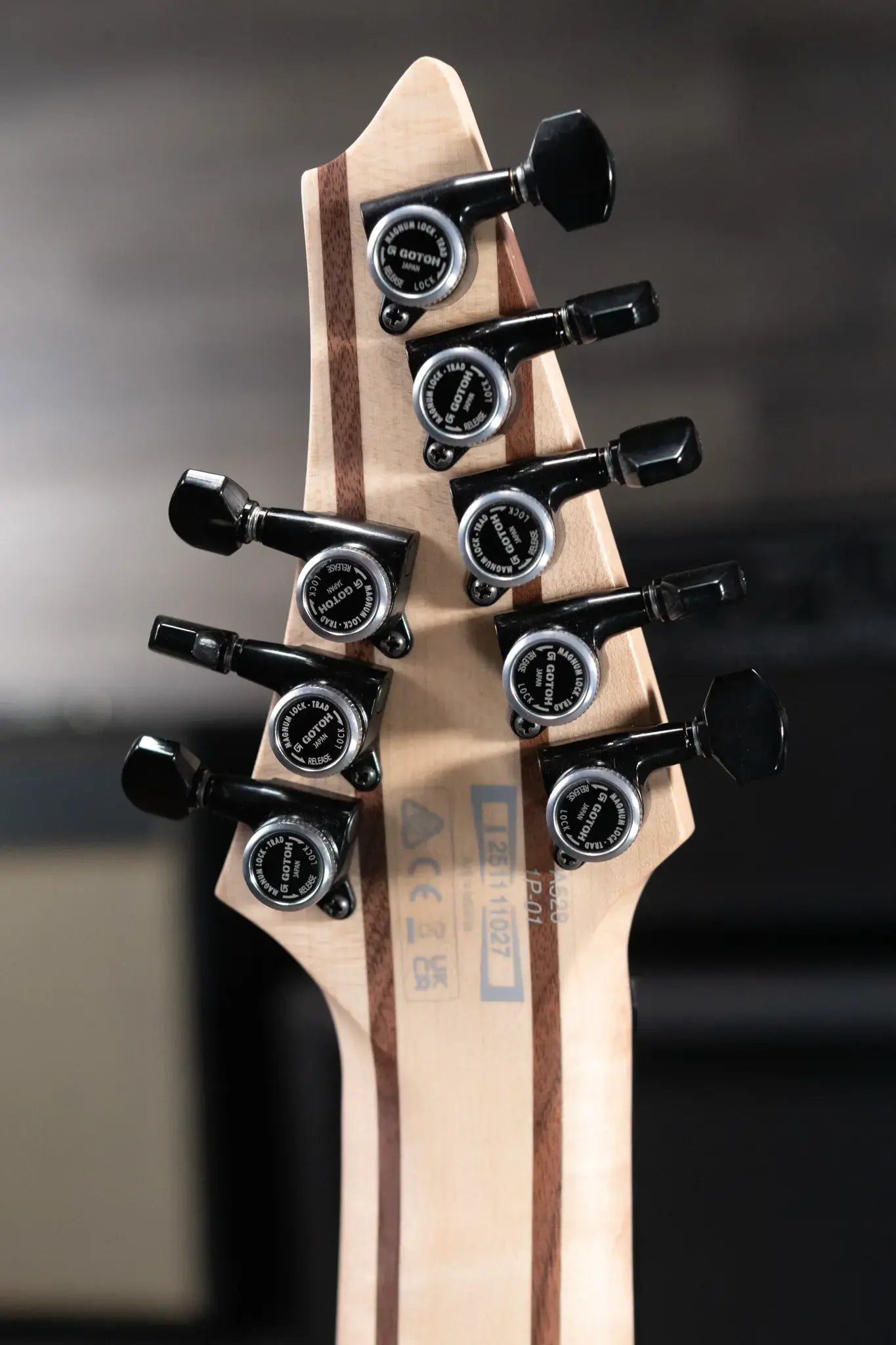 Ibanez Alpha A528 Multi-Scale 8-String Electric Guitar - Iron Pewter