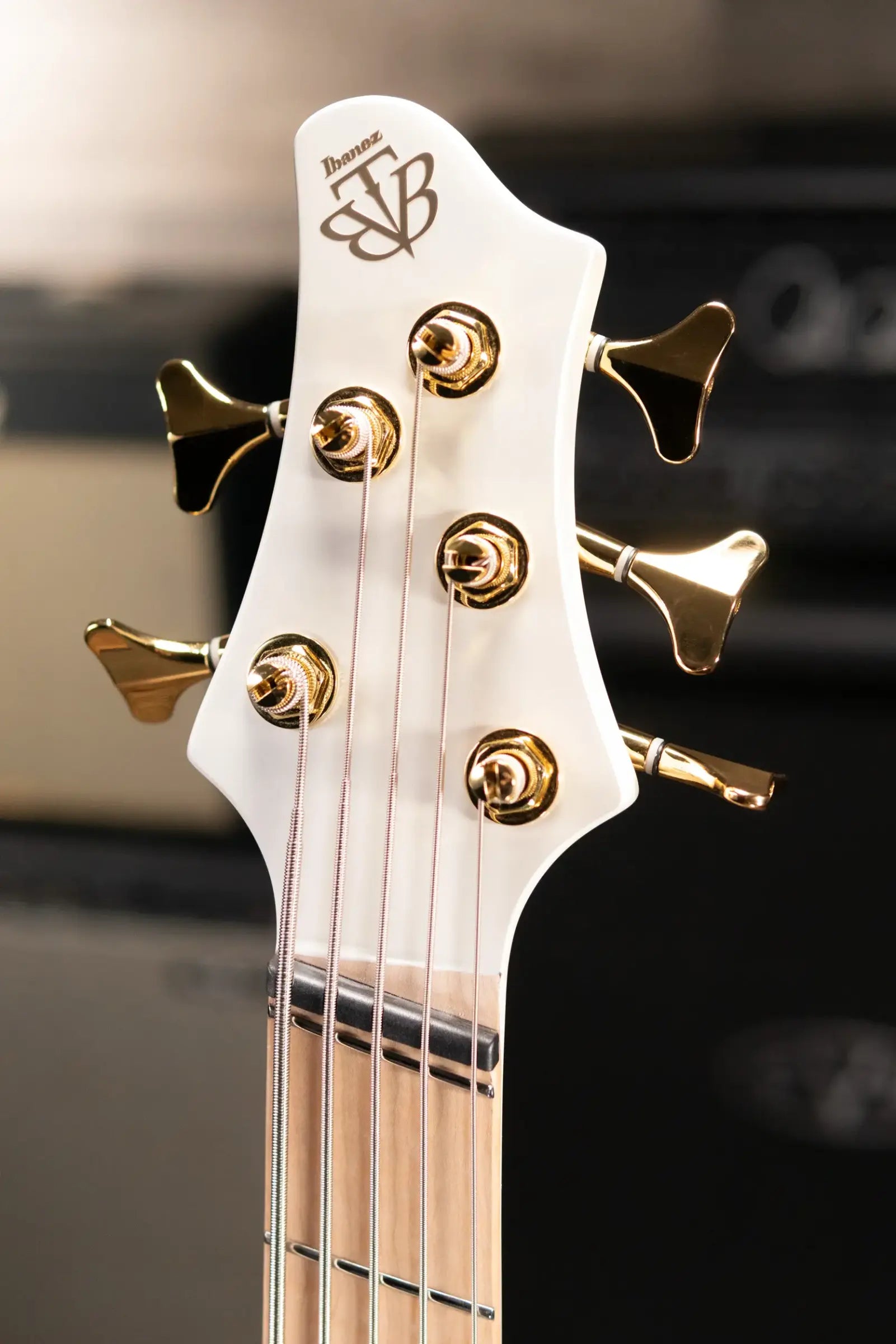 Ibanez BTB605MLMPWM 5- String Electric Bass - Pearl White Matte