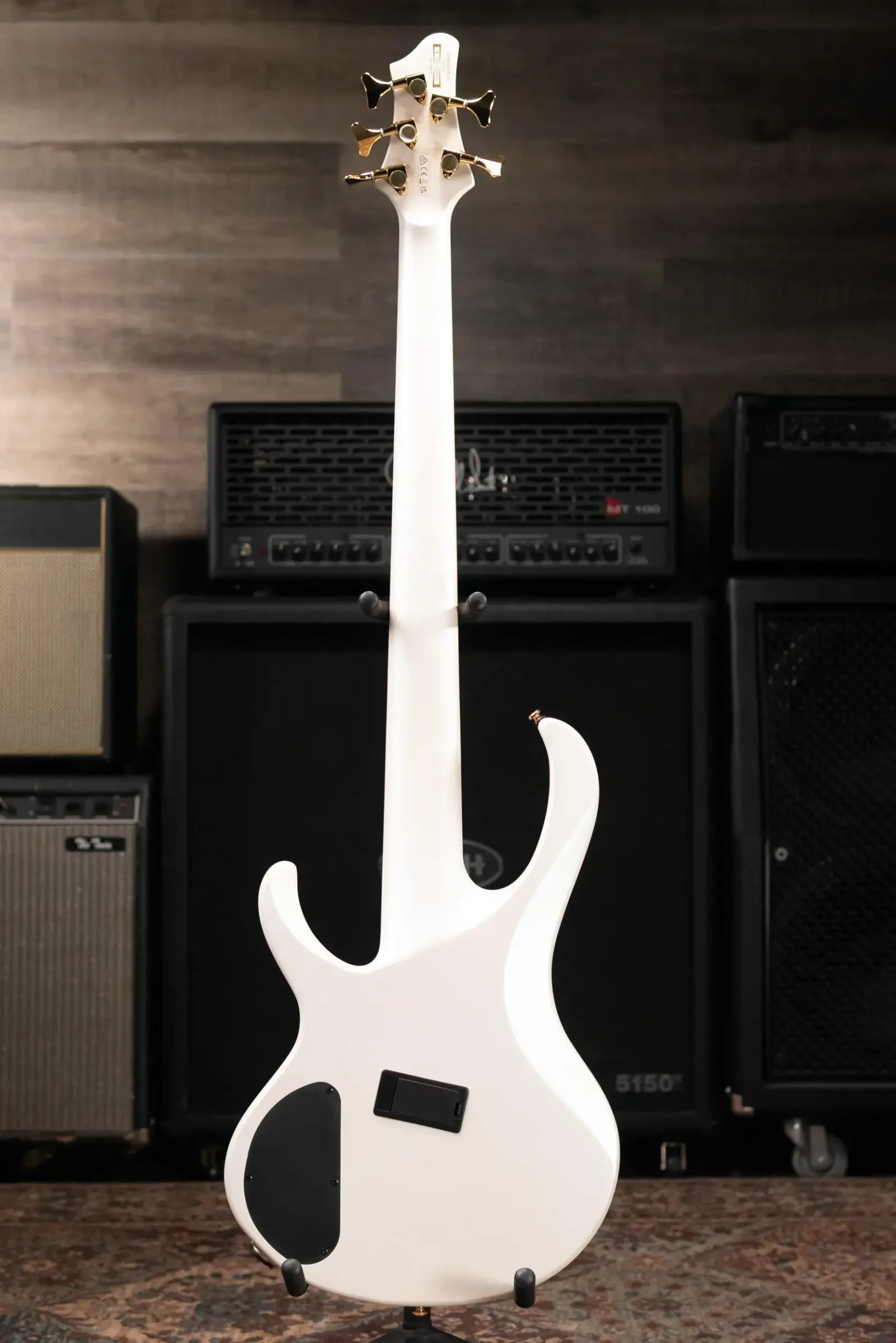 Ibanez BTB605MLMPWM 5- String Electric Bass - Pearl White Matte