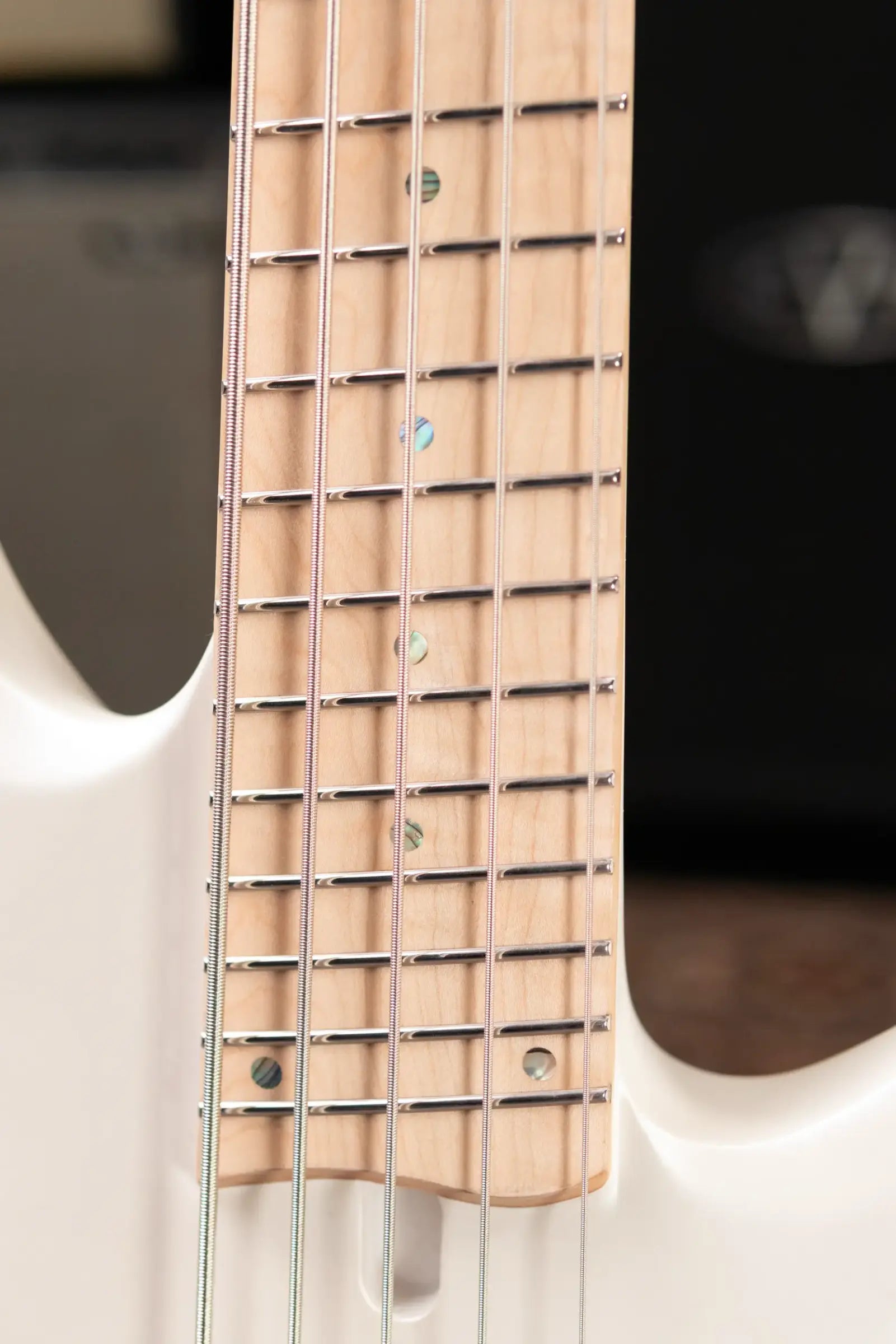 Ibanez BTB605MLMPWM 5- String Electric Bass - Pearl White Matte