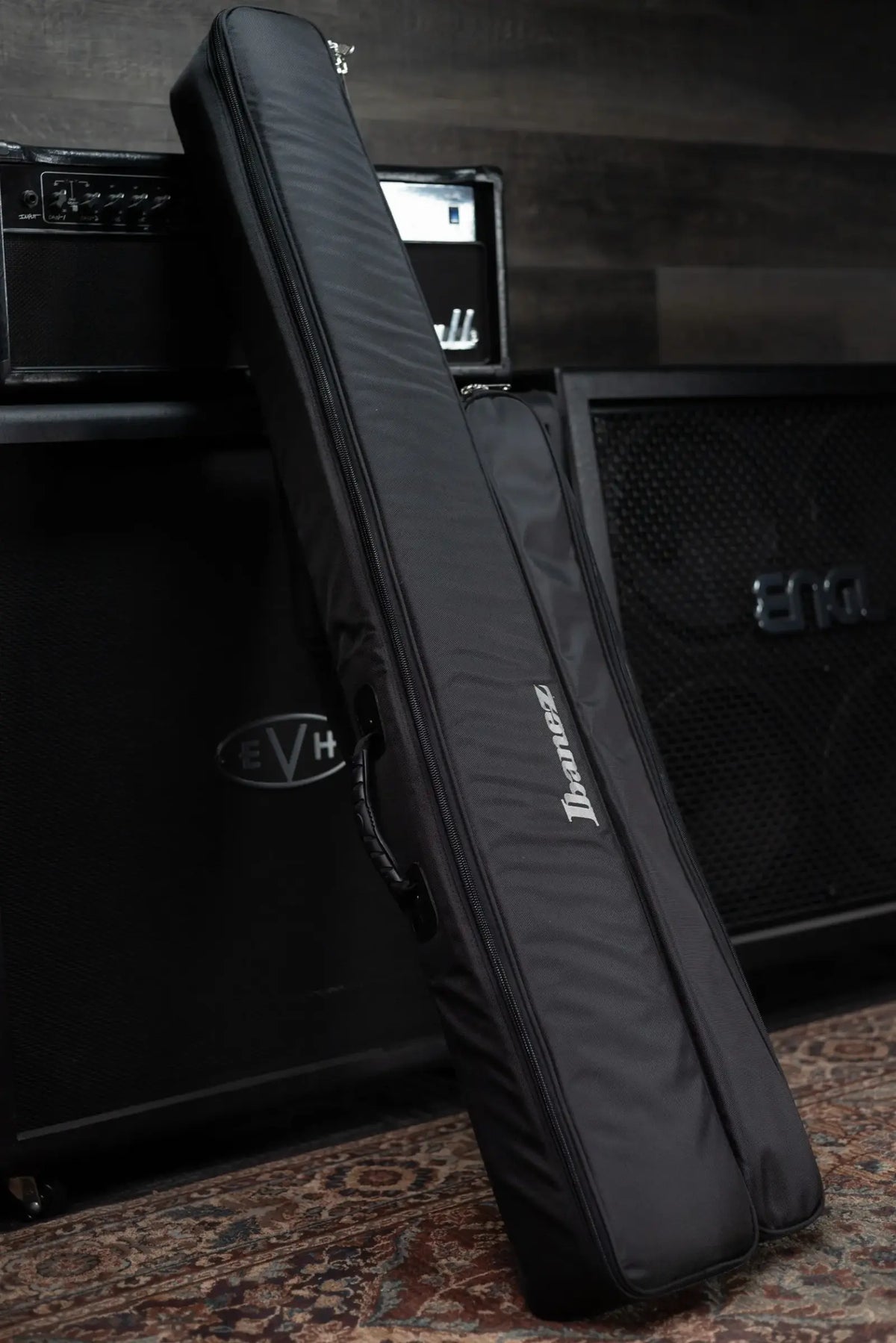Ibanez Bass Workshop UB804 4-String Electric Upright Bass - Mahogany Oil Burst with Gig Bag