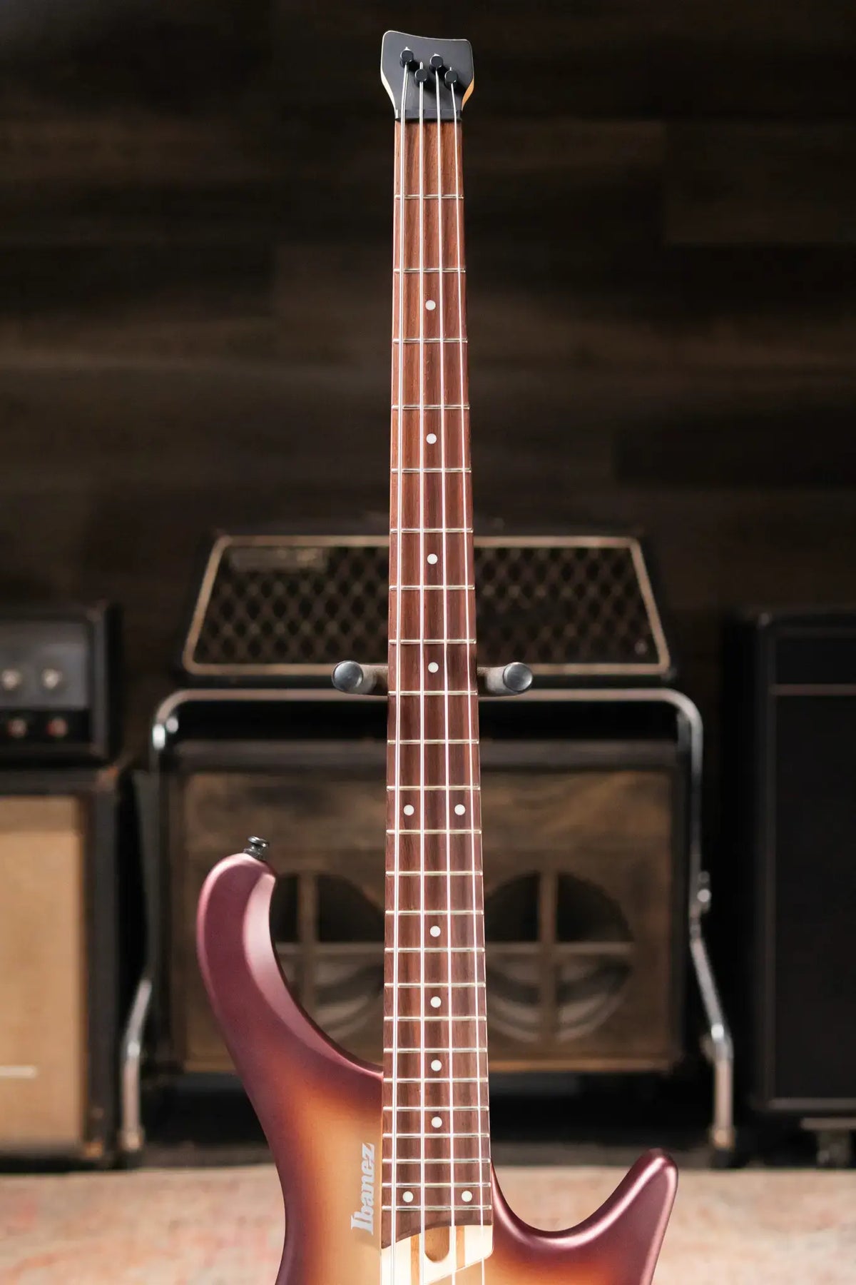 Ibanez EHB600CCM EHB Ergonomic Headless Bass - Charred Champagne Burst Matte