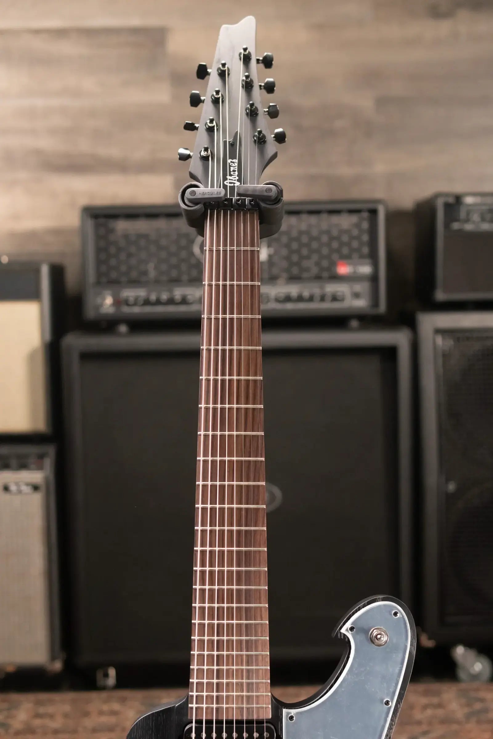 Ibanez Fredrik Thordendal Signature FTM33 Guitar - Weathered Black with Case